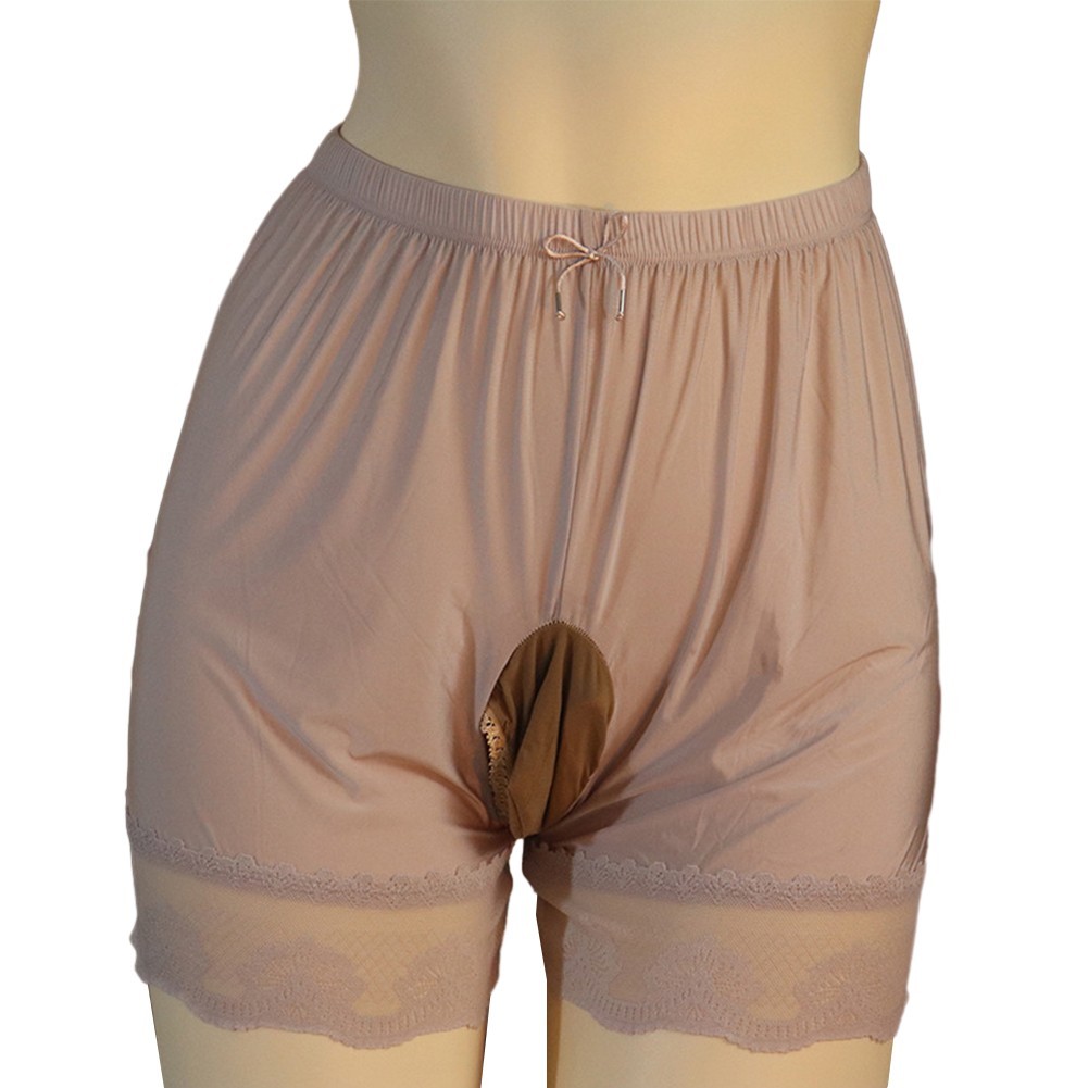 Fashionable and Comfortable Middle Waist Mens Ice Silk Boxer Shorts Underwear