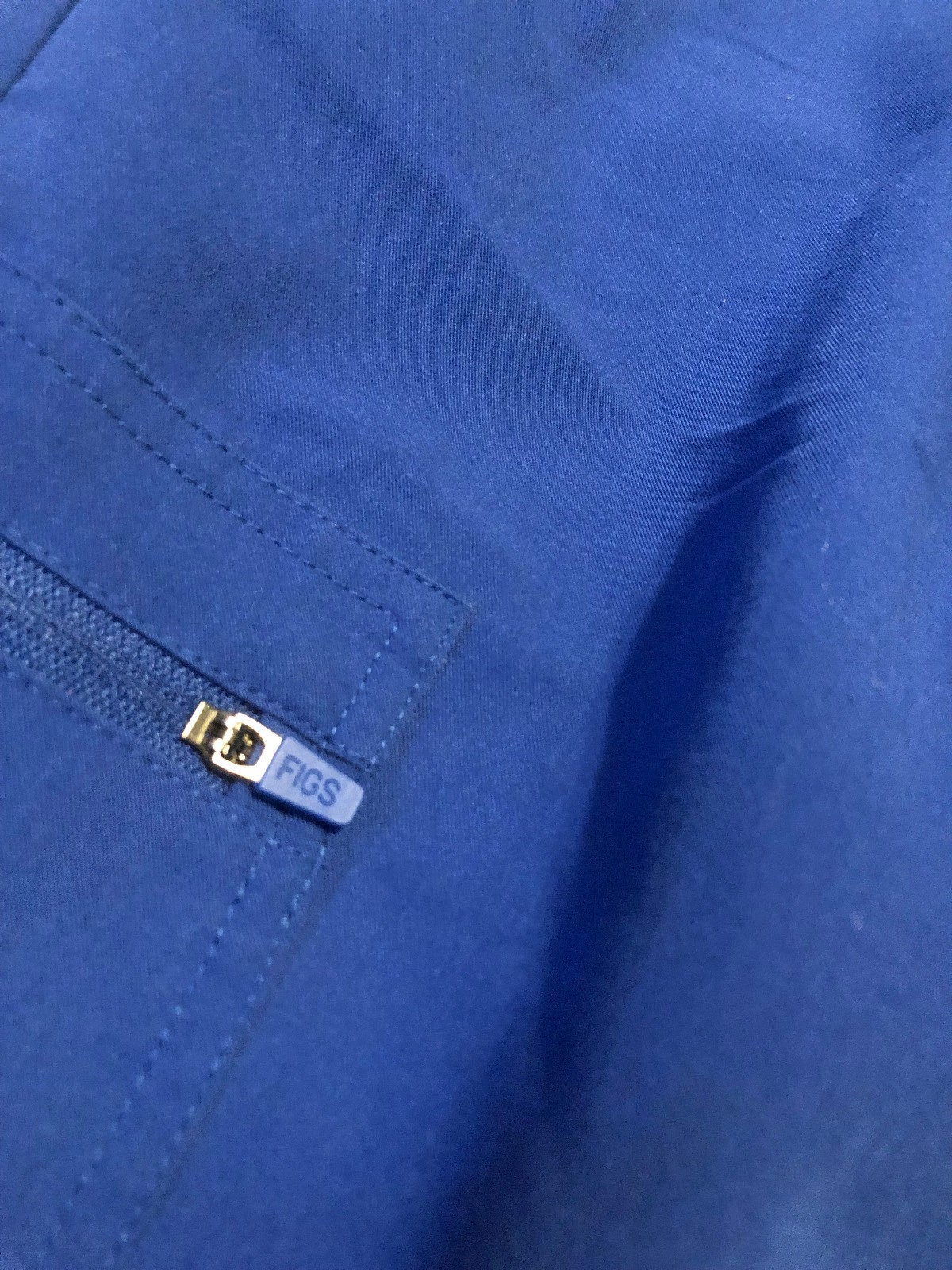 FIGS Scrubs Pants Bottoms Technical Collection Small S Blue PO#1579 (M88
