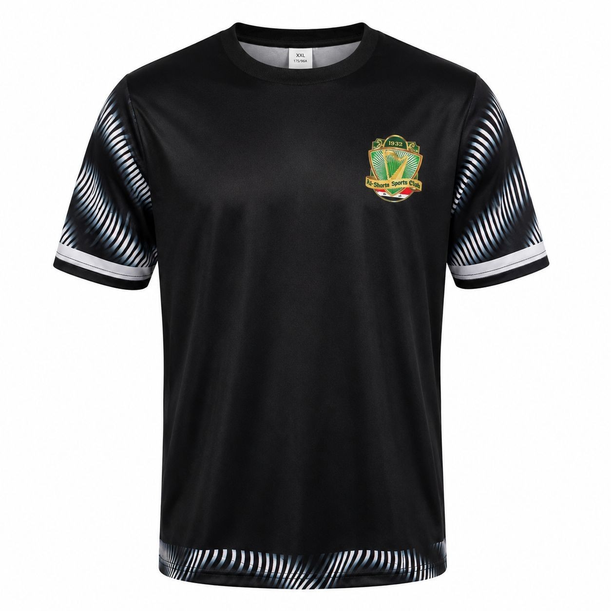 Al-Shorta SC Black Football Jersey Shirt Iraq Soccer Fan Jersey Size XXL New