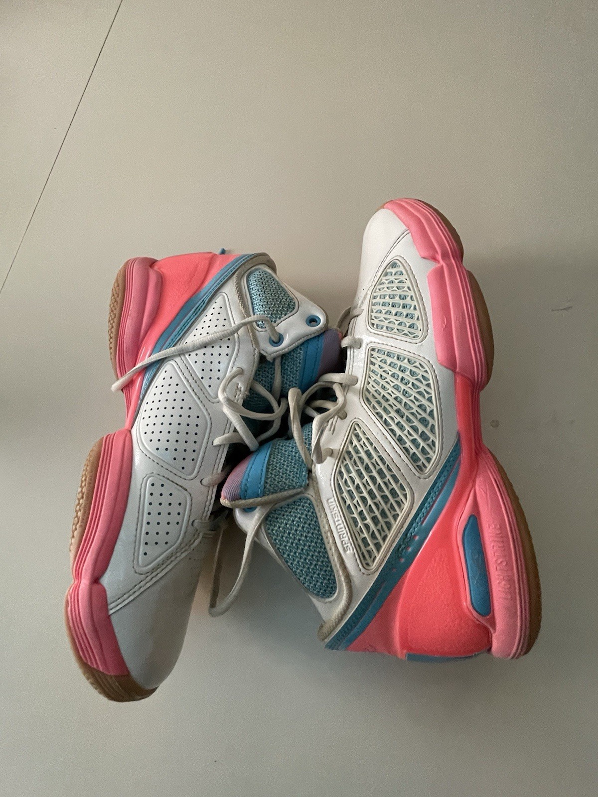 The Basketball Adidas Shoes With A Pink Color