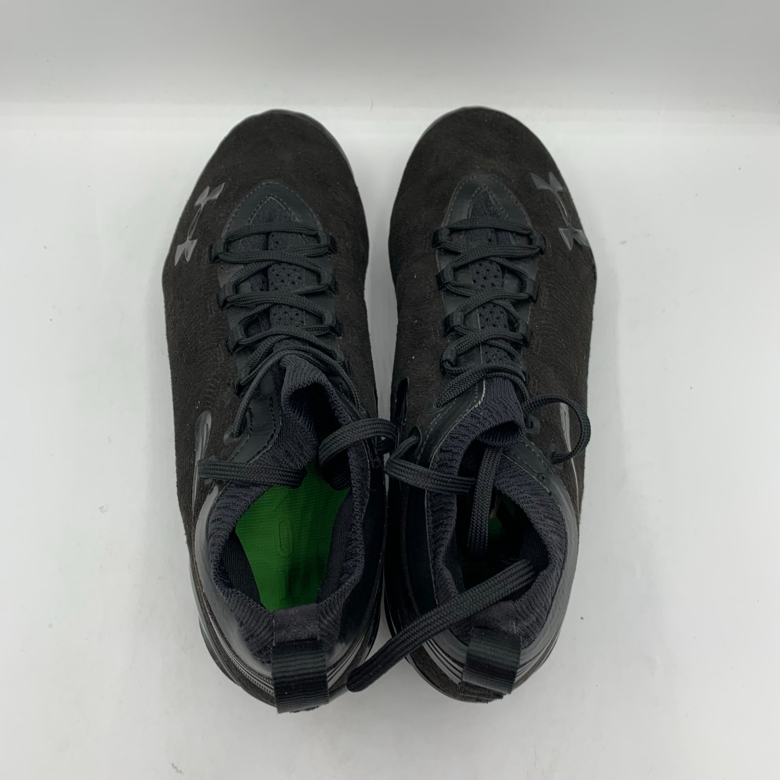 Under Armour Spotlight Pro Suede Football Cleats Mens Size 8.5 Black