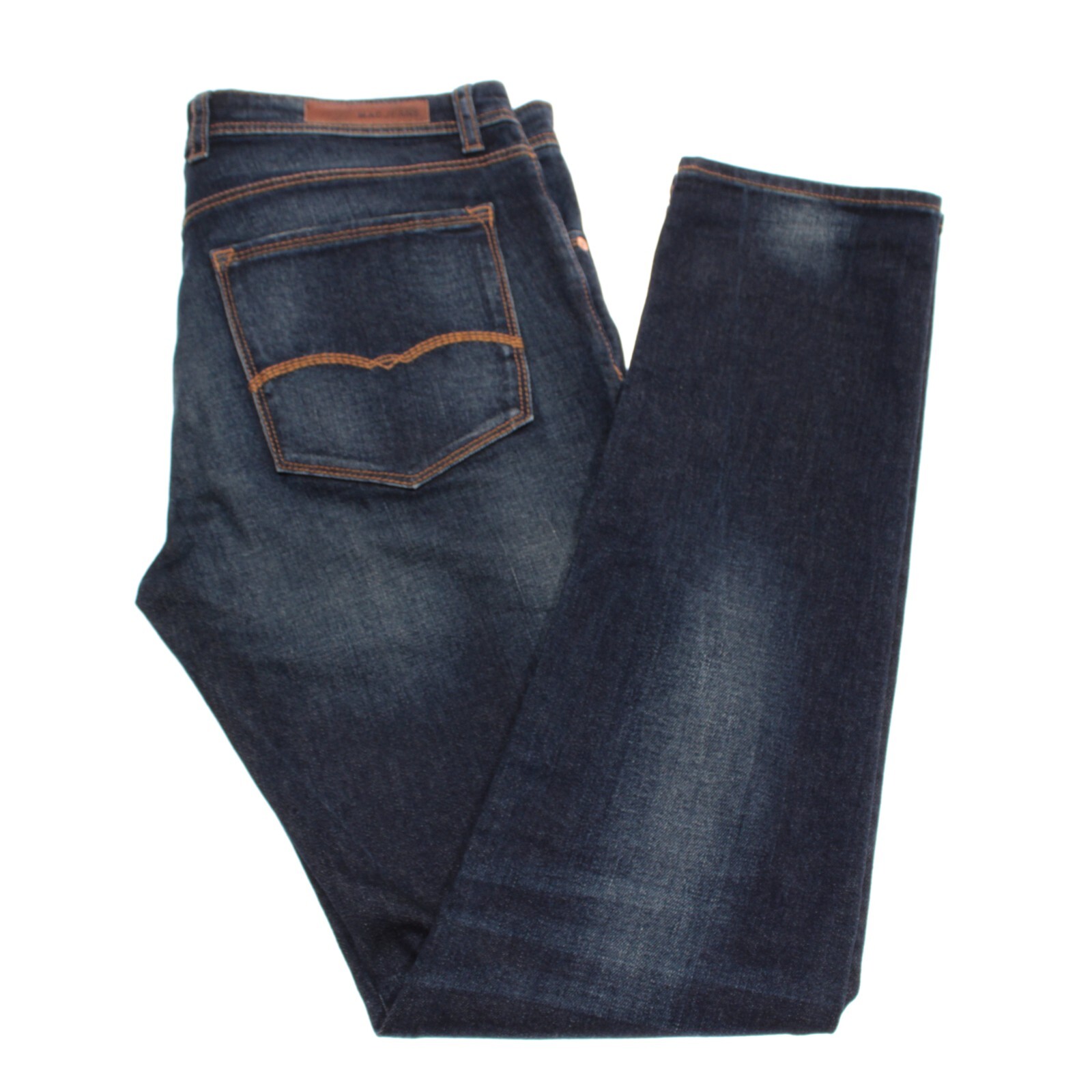 Mac Jeans NWT Workout Denim Jeans Size 36 US Sven in Blue Cotton Blend