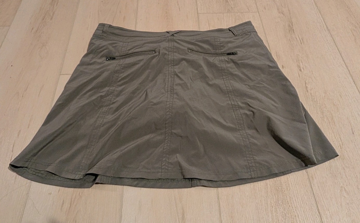 LL Bean Brown Skirt/Skort Size 12Reg Active wear