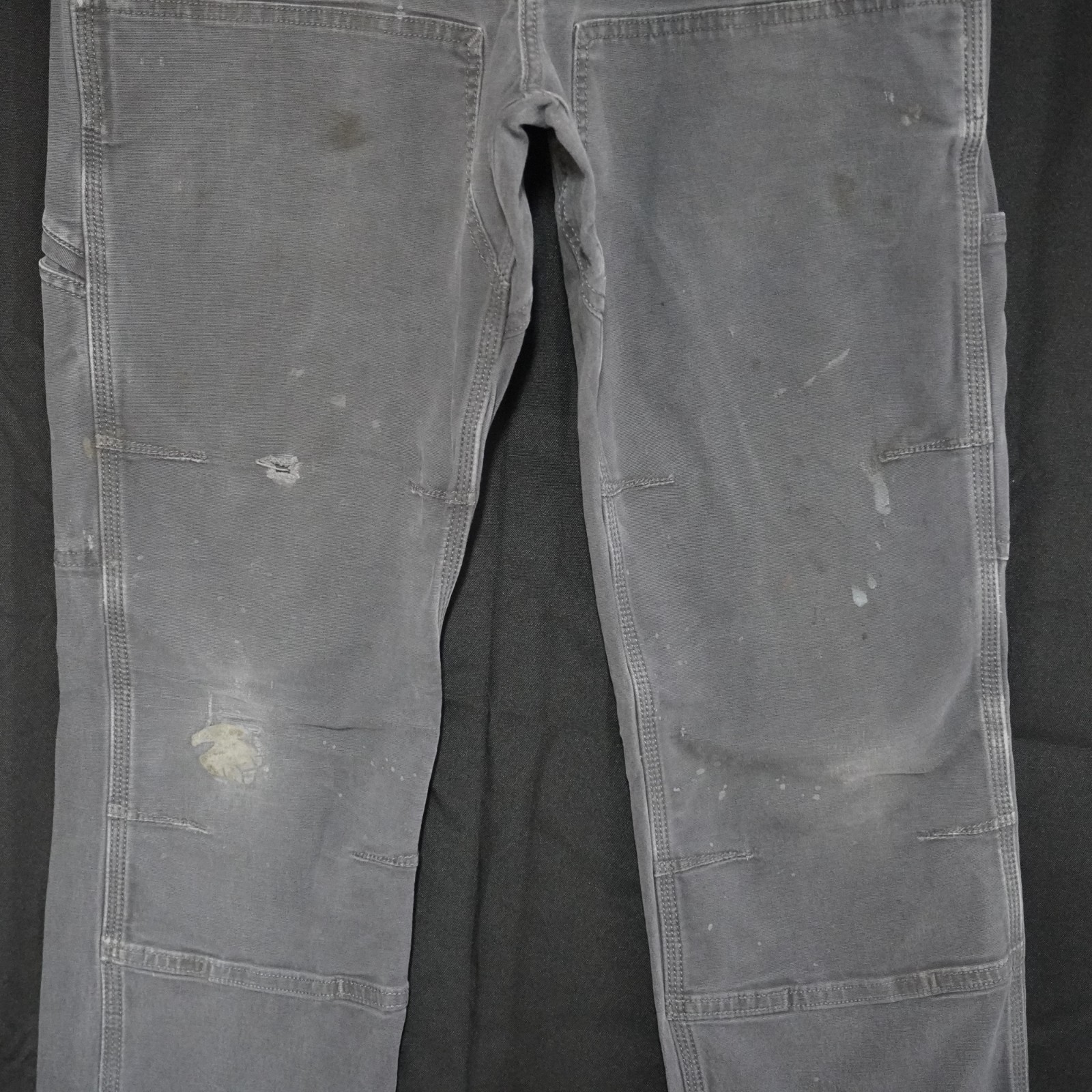 Carhartt 102802 Rugged Flex Rigby Double Front Pants Men 31×30 Shadow Grey Stret