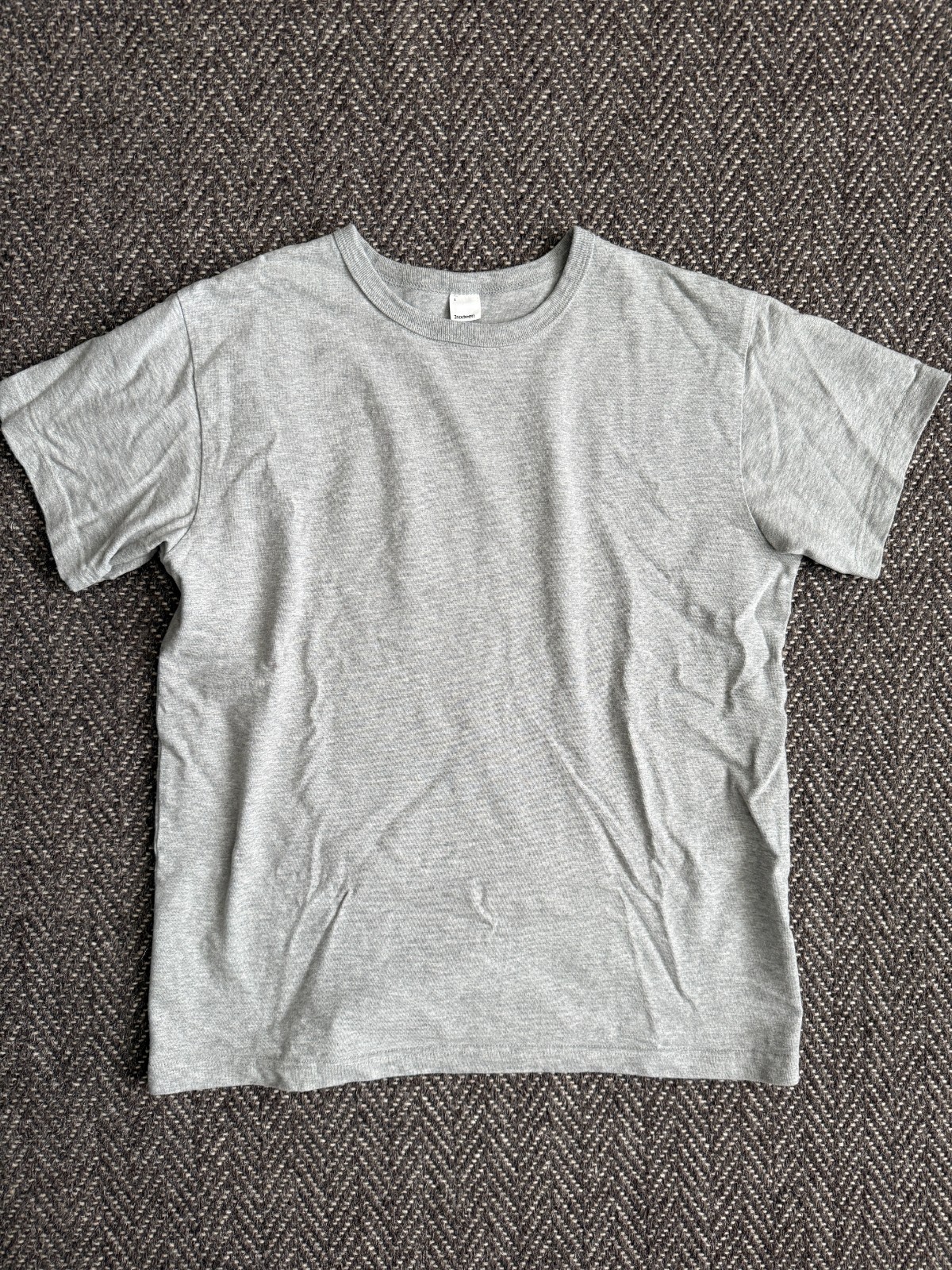 3sixteen Heavyweight T-Shirt Men’s M/L Heather Grey Made in USA 100% Cotton