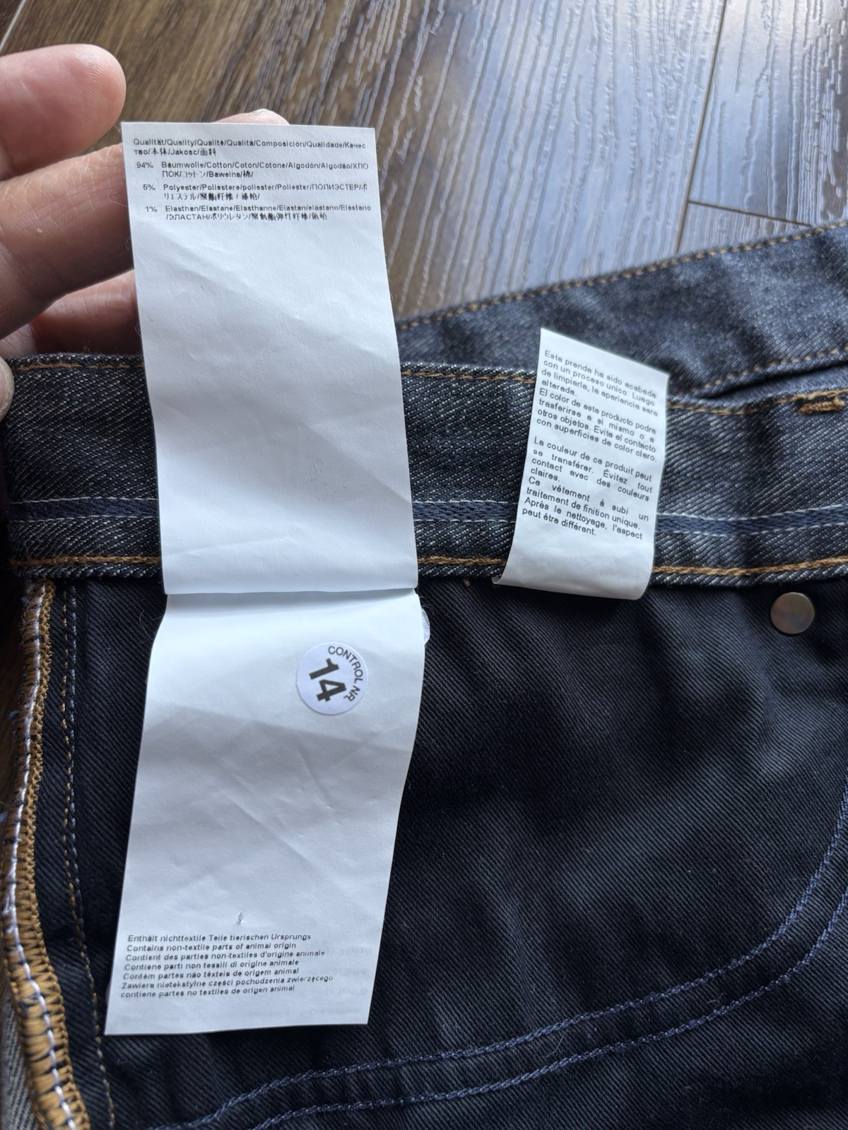 Hugo Boss “Delaware3-1” Candiani Denim Slim Straight W36 L32 BNWOT RRP £239
