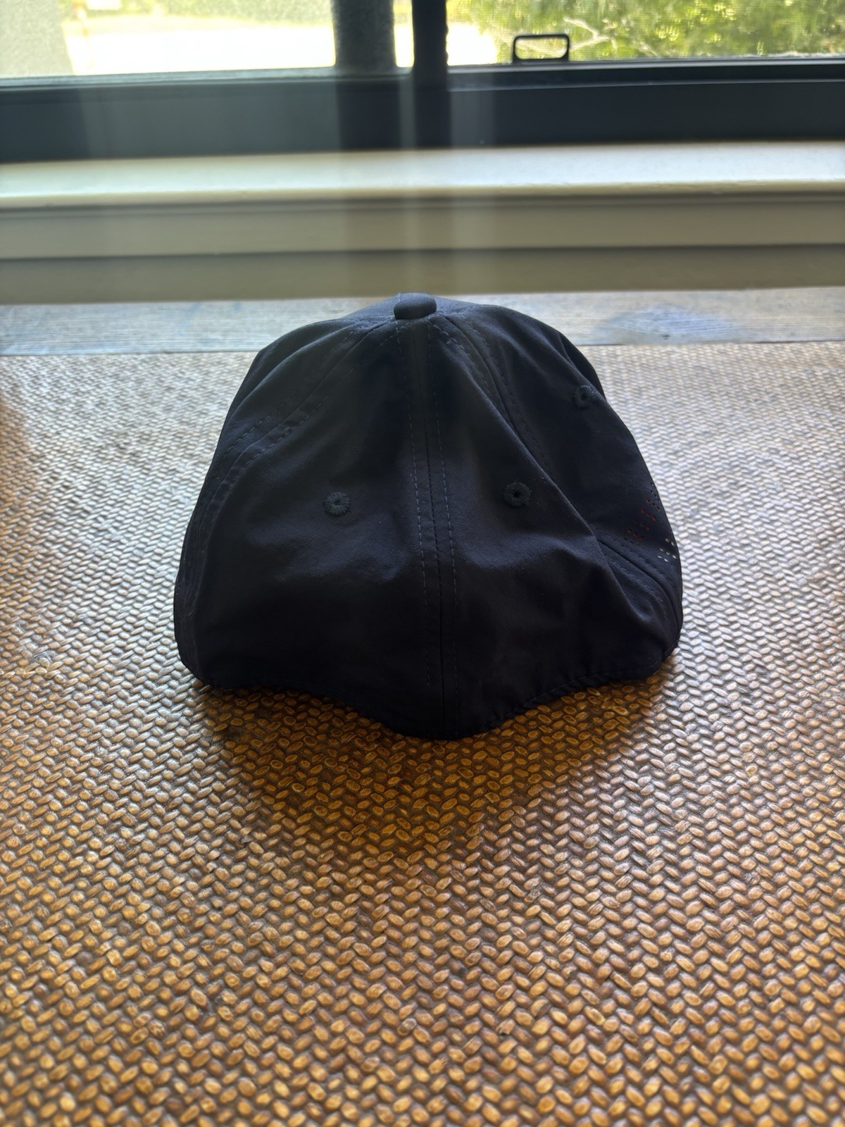 UNRL GIVE16 Navy/Red Solid Men’s Baseball Cap Hat M/L “Leave a Legacy”