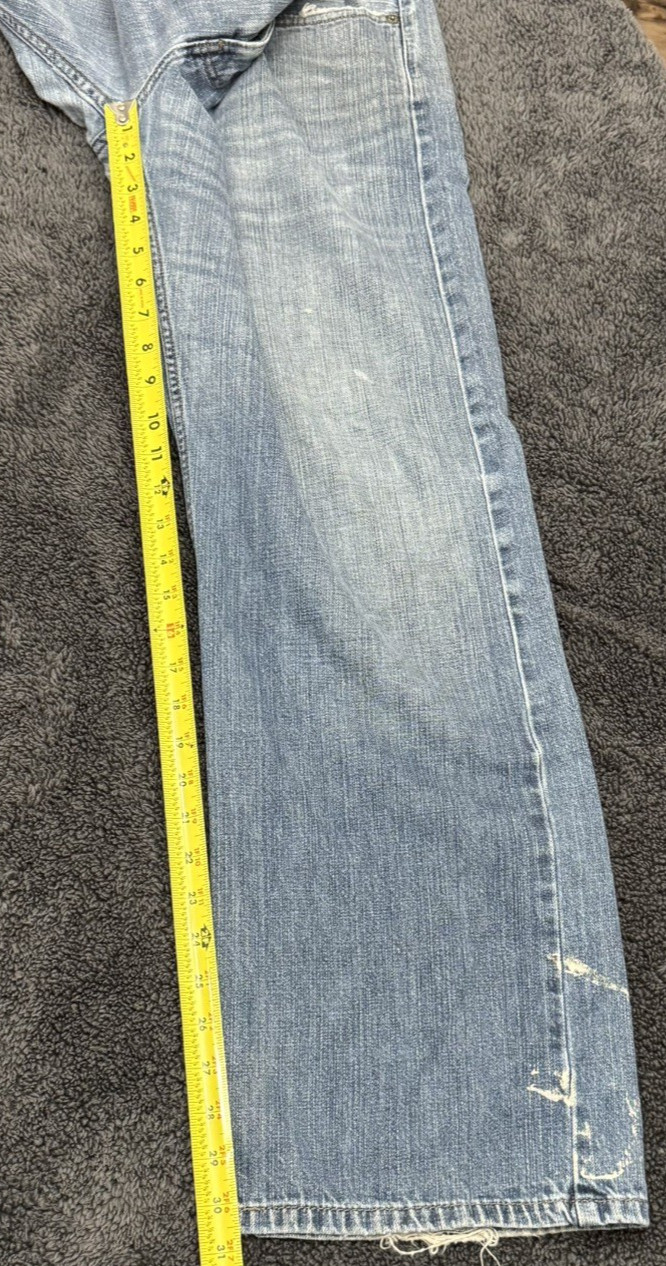 Lot of 3 Levi’s 569 Jeans Men’s 38×32 Loose Straight Denim Faded Distressed