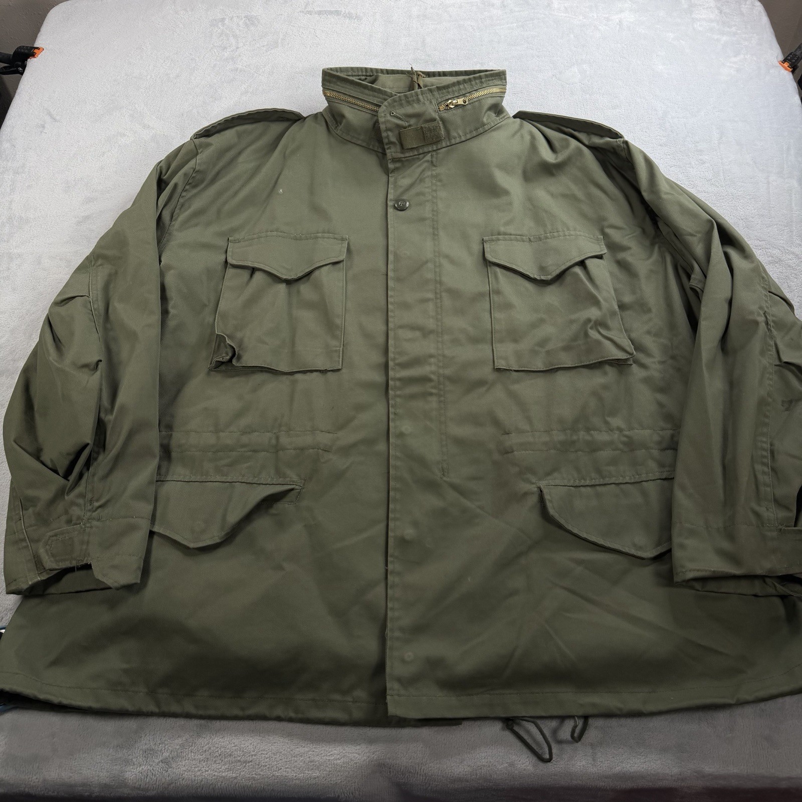 Mil-Tec Sturm M65 OG-107 Cold Weather Field Jacket Coat Mens 3XL Military Army