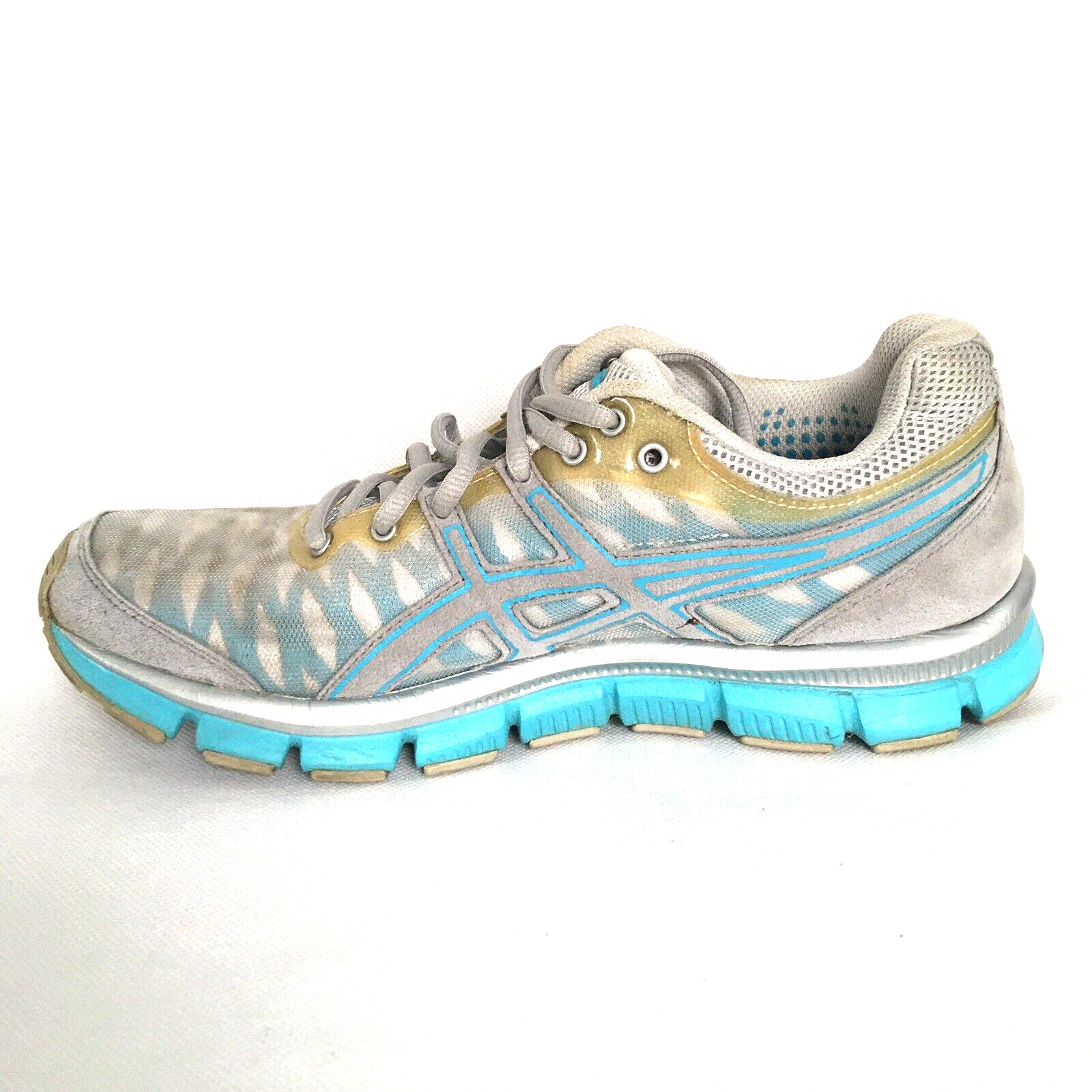 Asics Gel-Nerve 33 Shoes Womens Size 8 Gray Athletic Running Sneakers