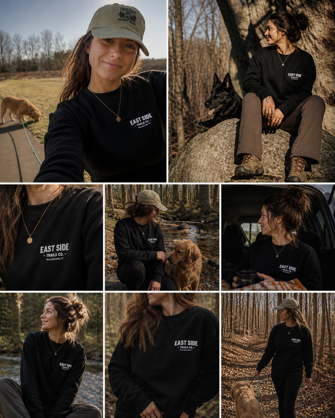 East side trails champion powerblend pullover hoodie