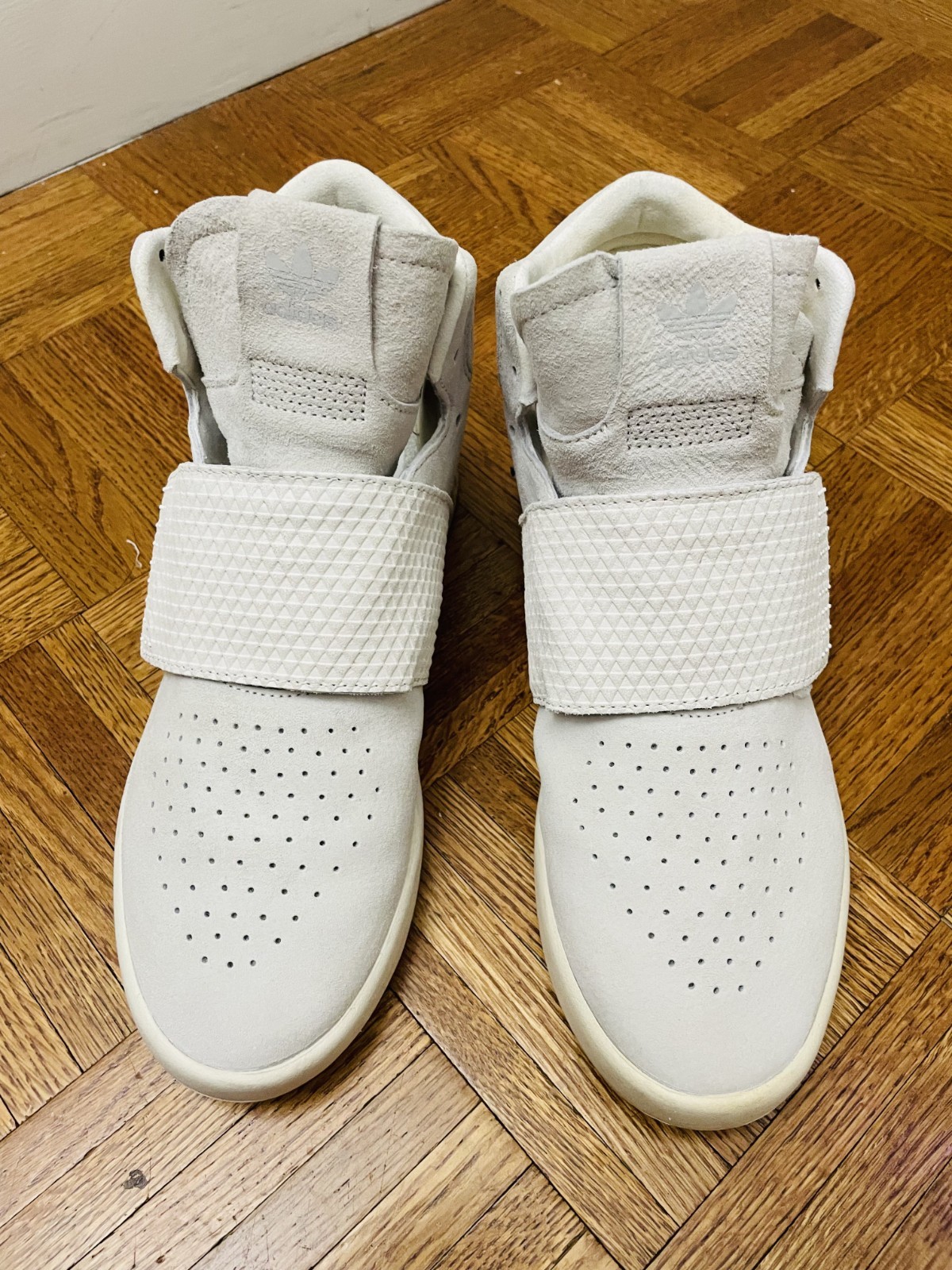 Adidas Tubular Invader Strap White Men’s 8.5 in Original Box (BB5038)