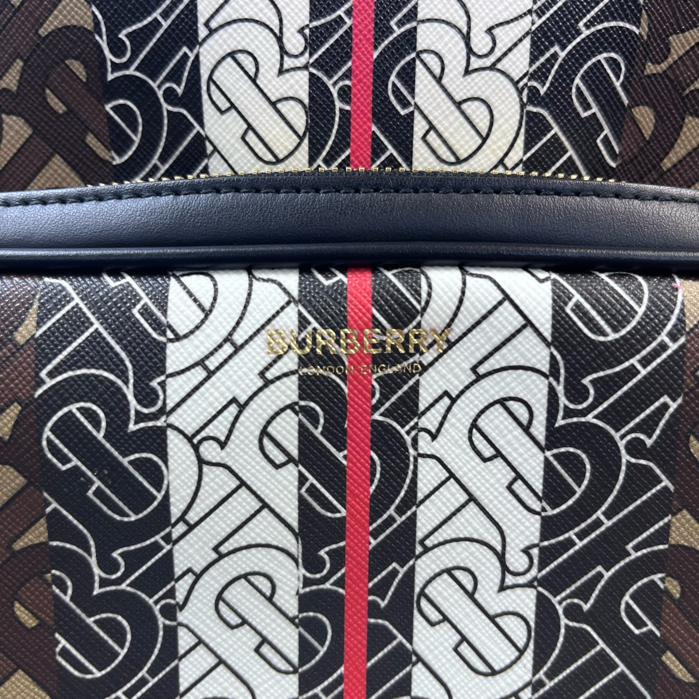 Authentic Burberry Classic Monogram Backpack Coated Canvas Backpack Brown eBay