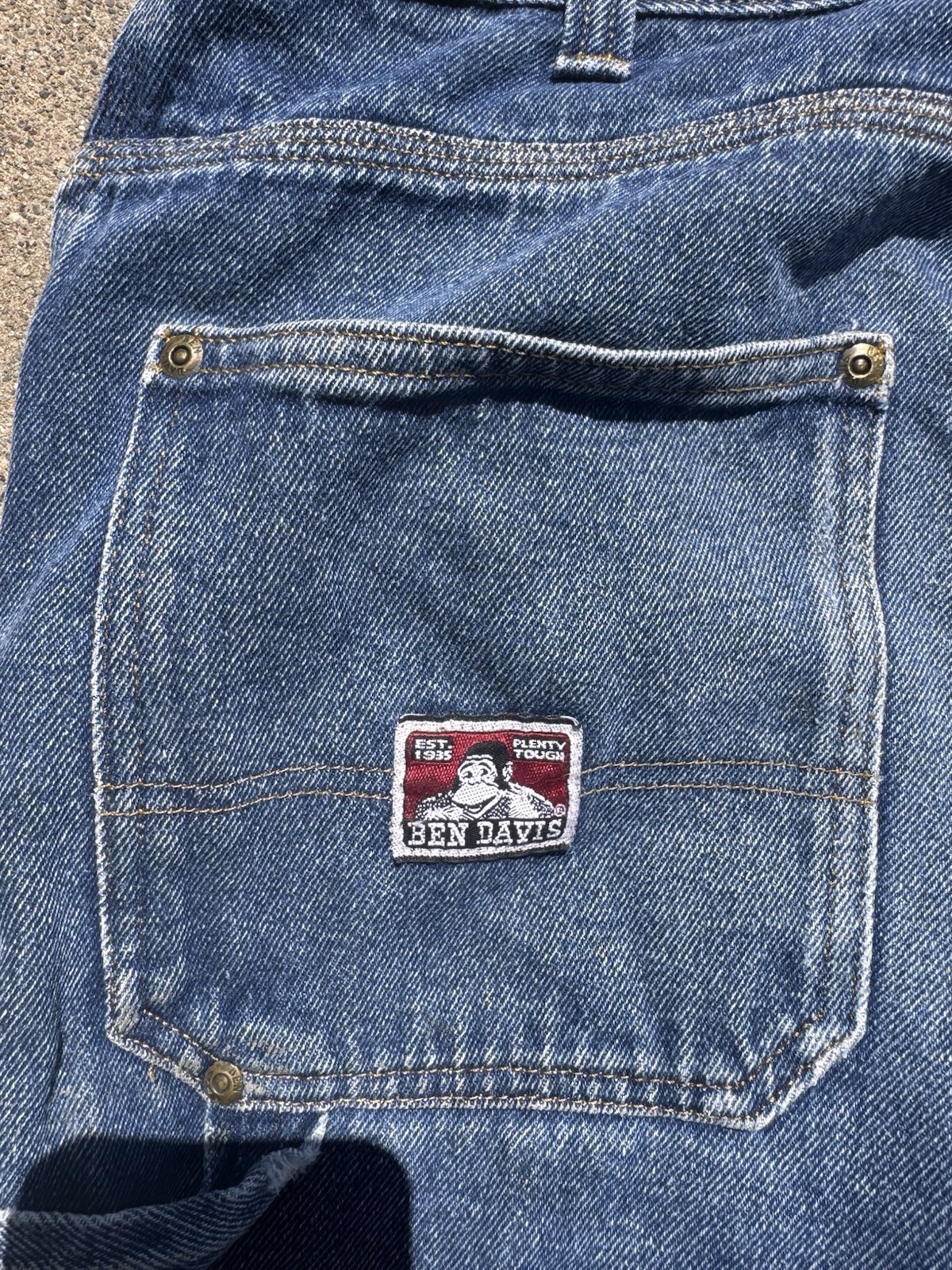 Ben Davis Carpenter Jeans Faded Indigo 31×29