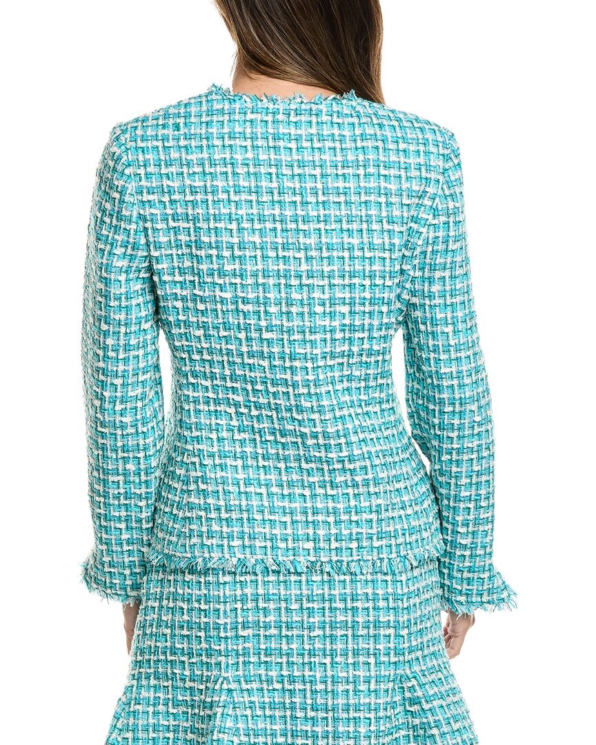 St. John Edge To Edge Tweed Jacket Women’s