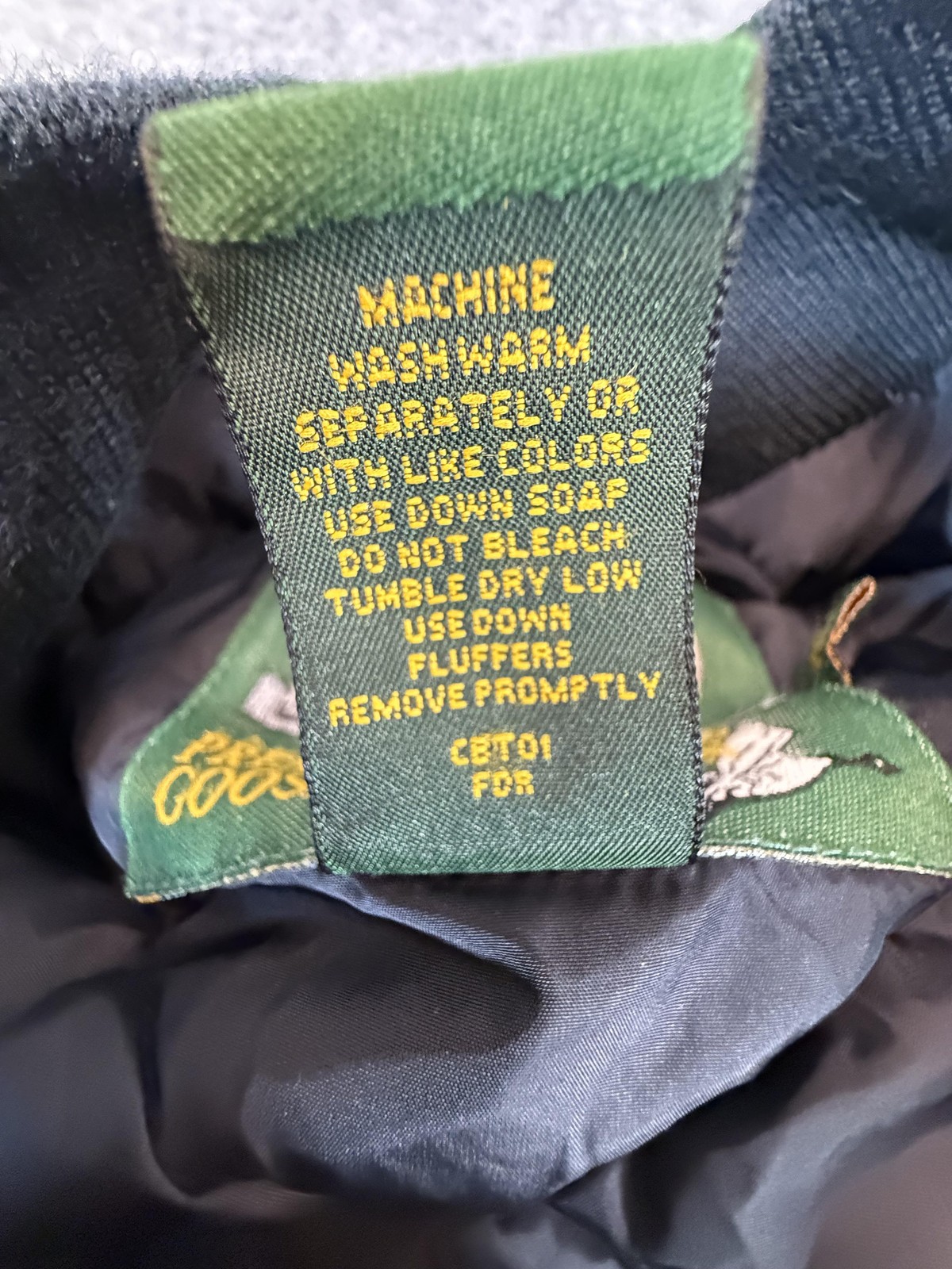 Cabelas Jacket Mens 3XLT Black Premier Northern Goose Down Puffer Coat Quilted