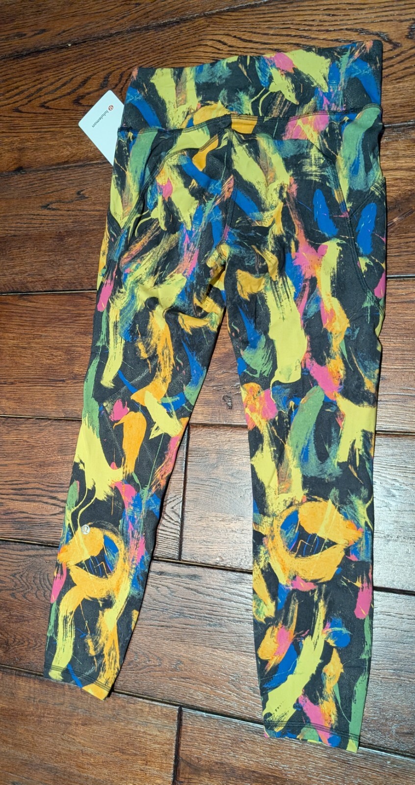 Lululemon Invigorate High-Rise Tight 25″ in Undertone Black Multi Size 6 – NWT