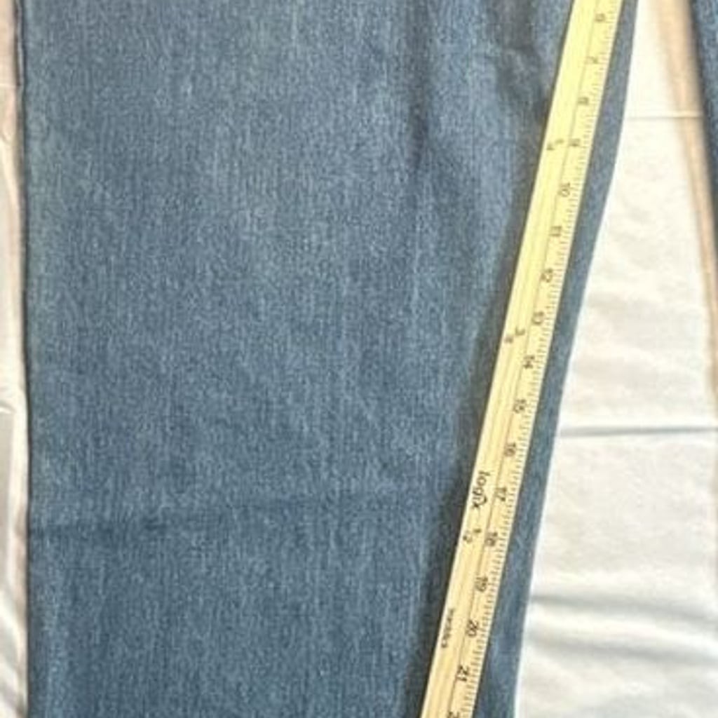 NWT Arizona Jean Co Big & Tall Relaxed Fit Sits at Waist Tapered Leg Jeans 54×30
