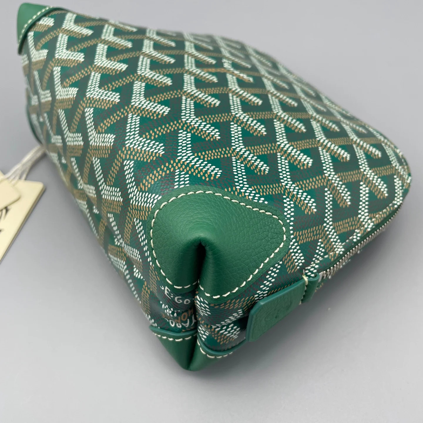 Goyard Dome Green White Yellow Goyardine (ym051426c8r)