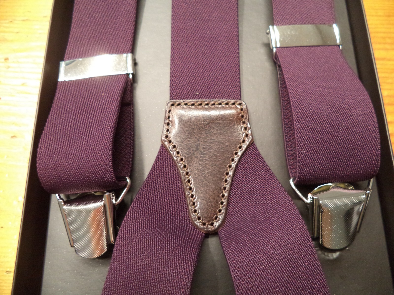 Solid Color Bordò Brace 4 Arm Height 36mm – 100% Made in Italy