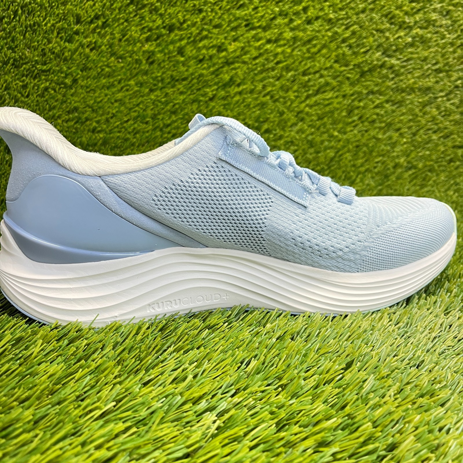 Kuru Atom 2 Womens Size 12D Blue White Athletic Running Waking Shoes Sneakers