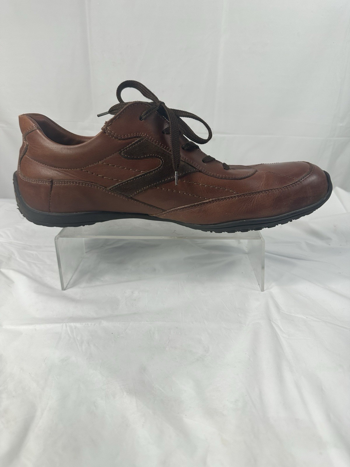 BASS MIDFIELD LEATHER WALKING SHOE SNEAKER SIZE 13 M