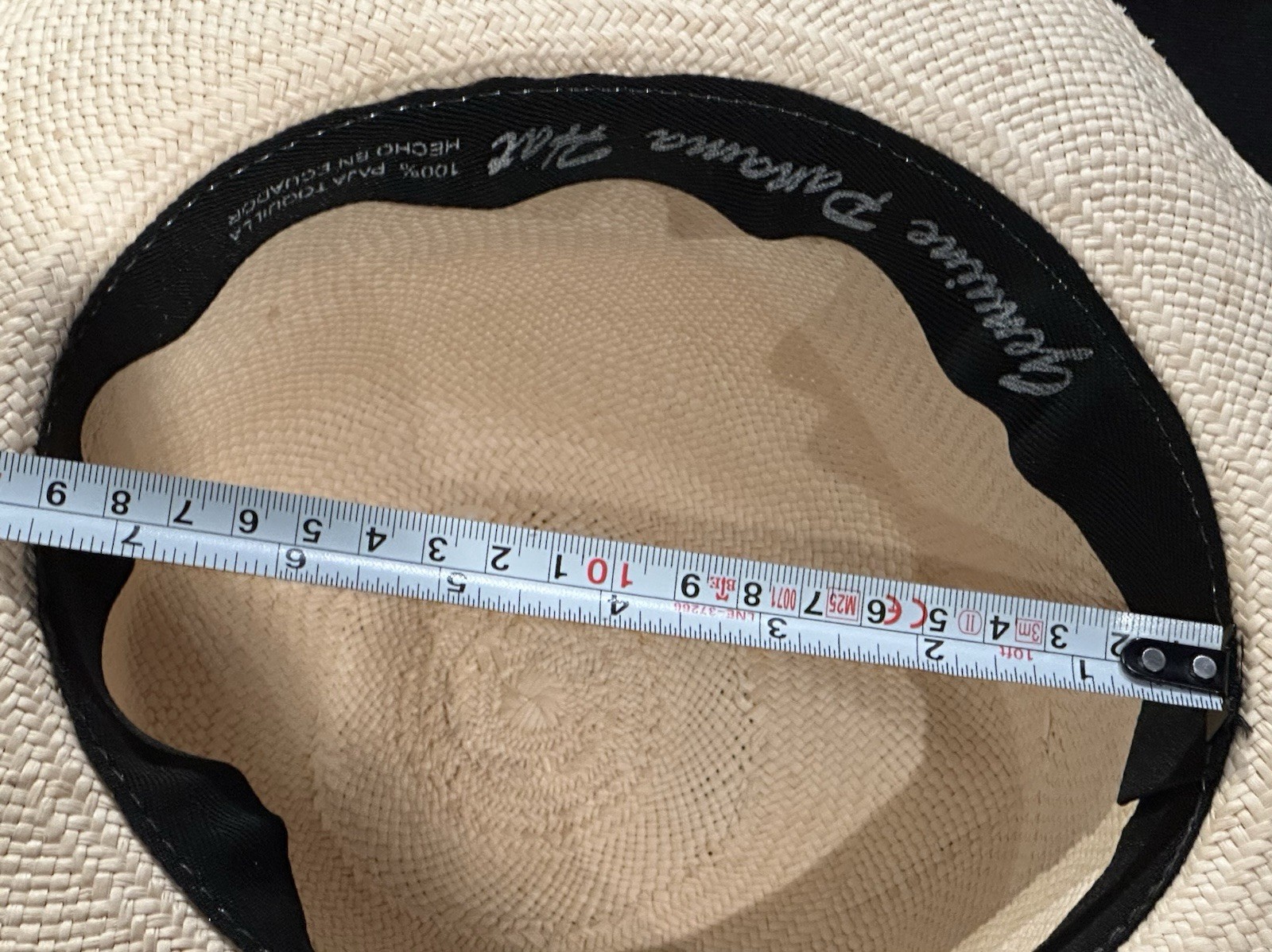 NEW PANAMA HAT 100% HANDMADE GENUINE PAJA TOQUILLA STRAW MADE IN ECUADOR