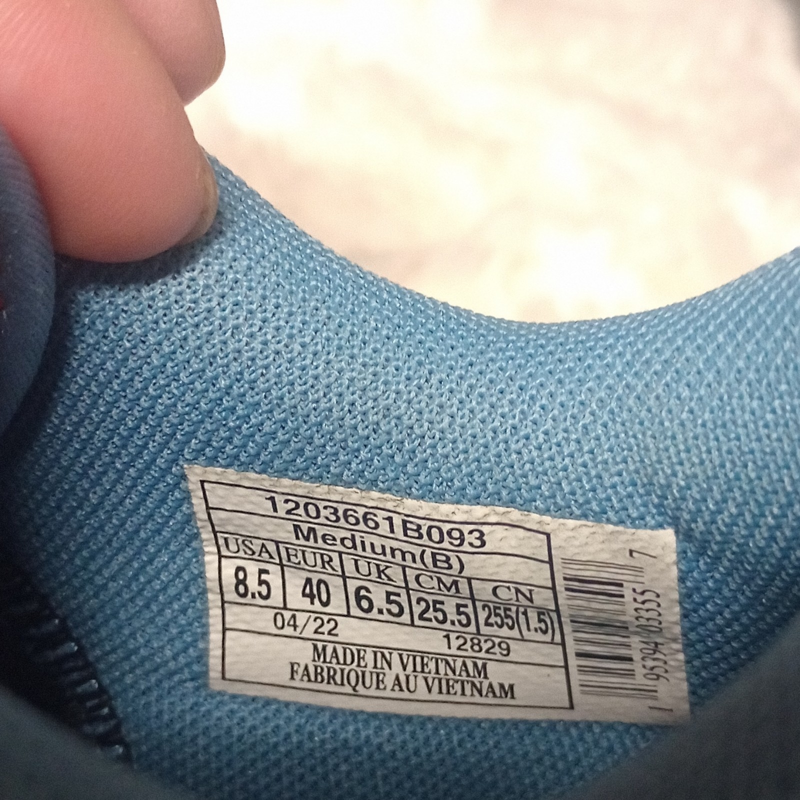 Brooks Caldera 6 ladies Low Top Lace-Up Athletic Sneakers Mesh Blue/Gray/Pink