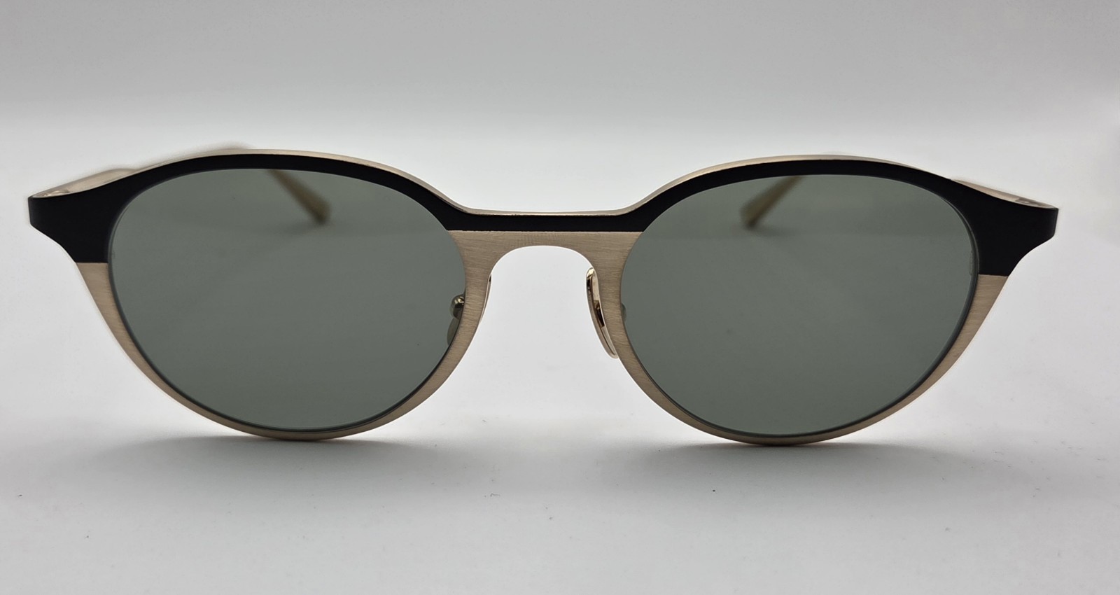 SALT WISTER Black Brushed Gold / Titanium Polarized sunglasses 49 20 142