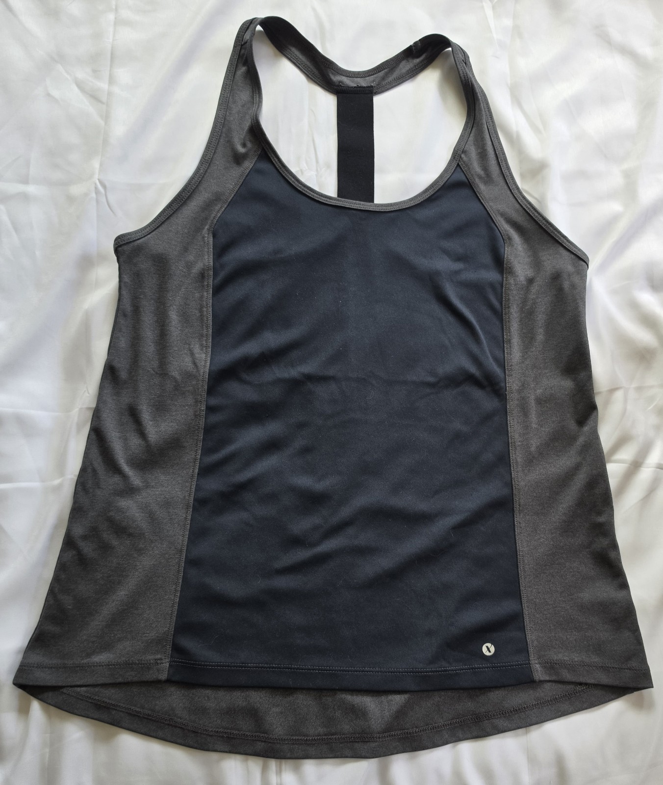Version Grey/Gray And Navy Active Tank Sz L