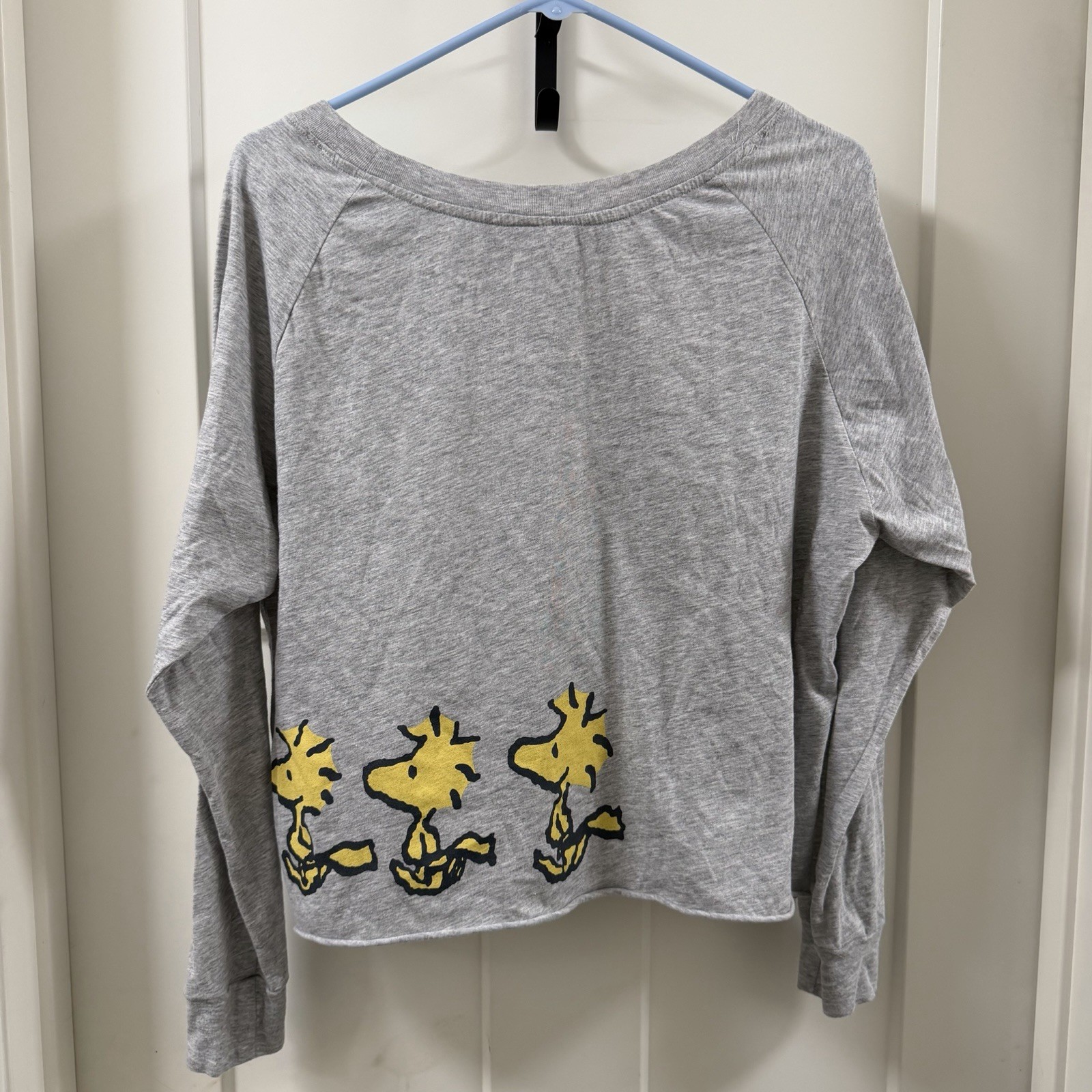 Peanuts/Schultz Women Vintage Sweatshirt With Snoopy/Woodstock Shirt XL