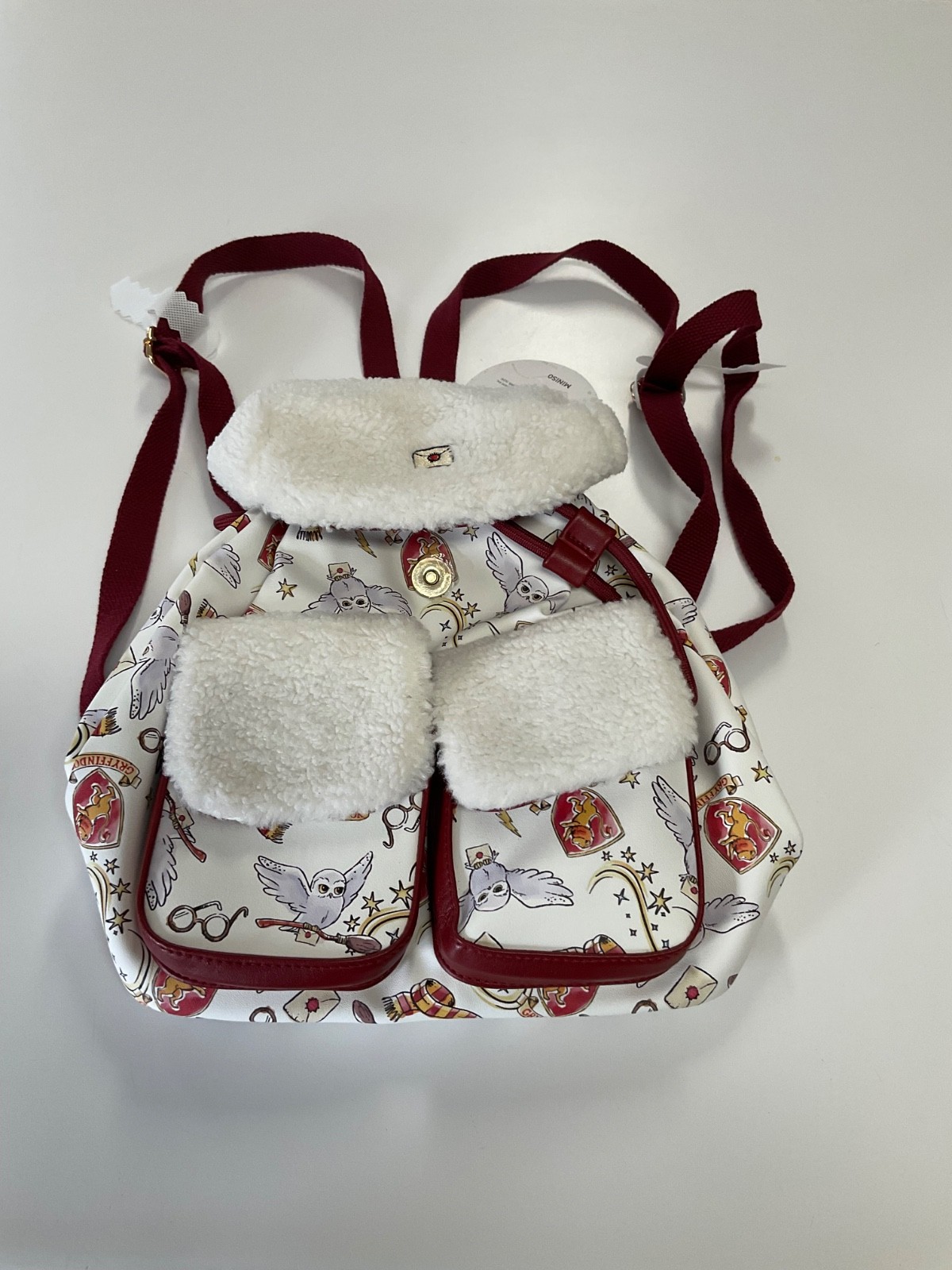 Harry Potter Backpack- MINISO Gryffindor NWT