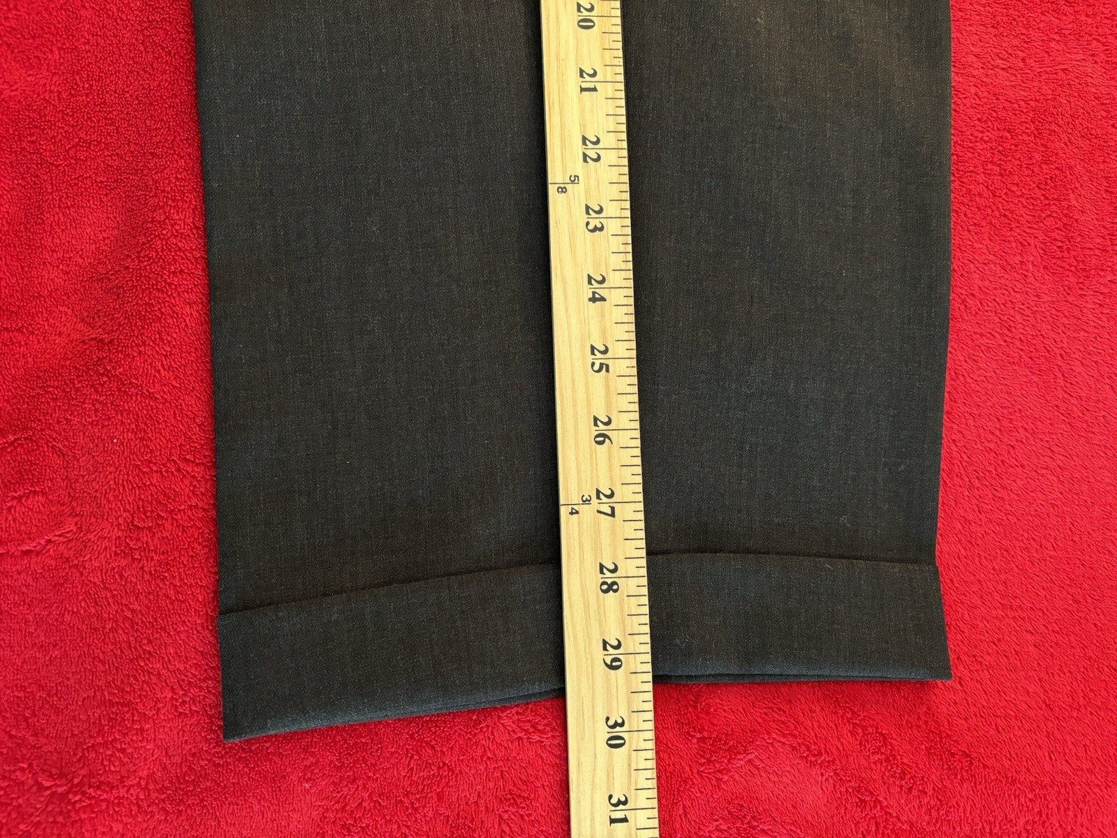Southwick 48R 3-ROLL-2 100% Wool 2-piece Suit SOLID GRAY 40×29.5 Made in USA EUC