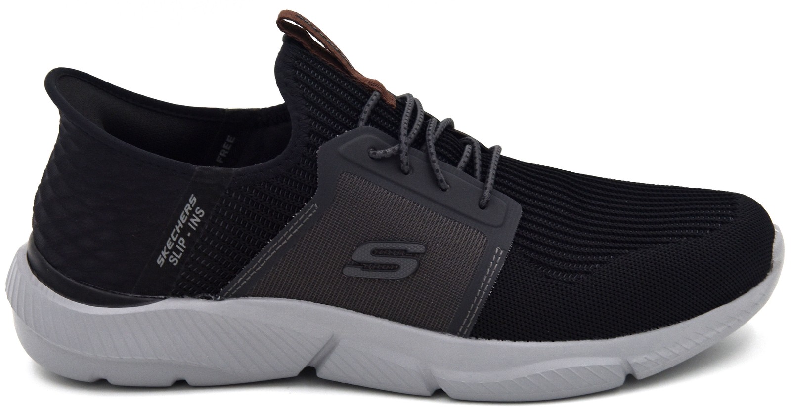 Skechers Men’s Ingram – Brackett Slip-In Sneaker 210609 BKGY