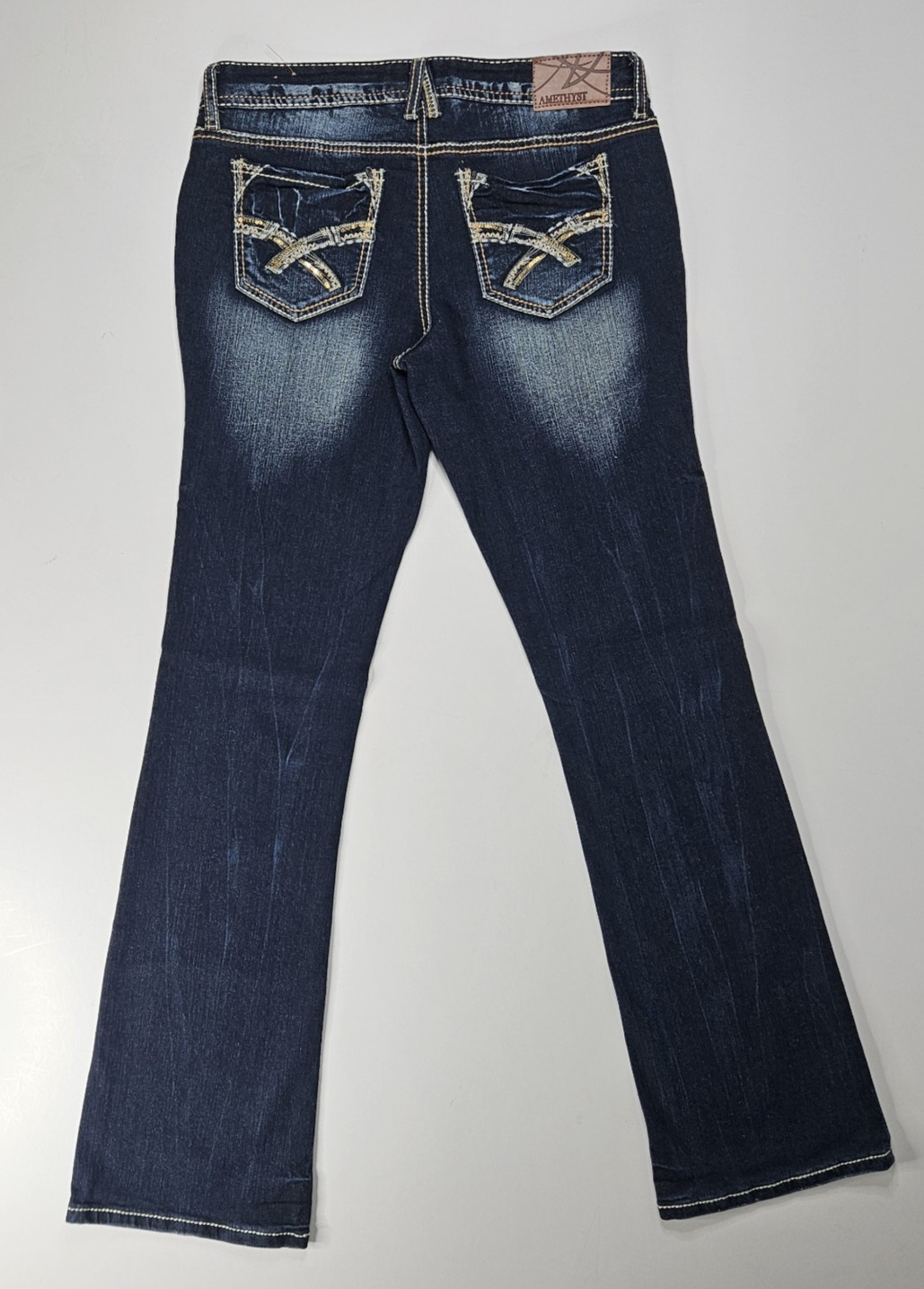 Amethyst Jeans Women’s Size 9 Low-Rise Bootcut Denim Blue