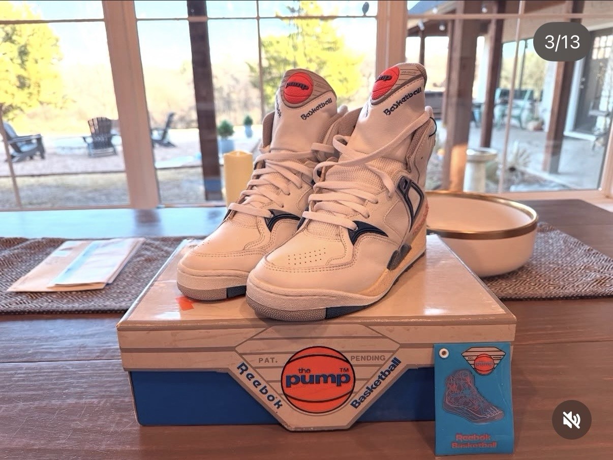Original 1989 Reebok Pumps In Original Box- New Never Worn- Extremely Rare!!!