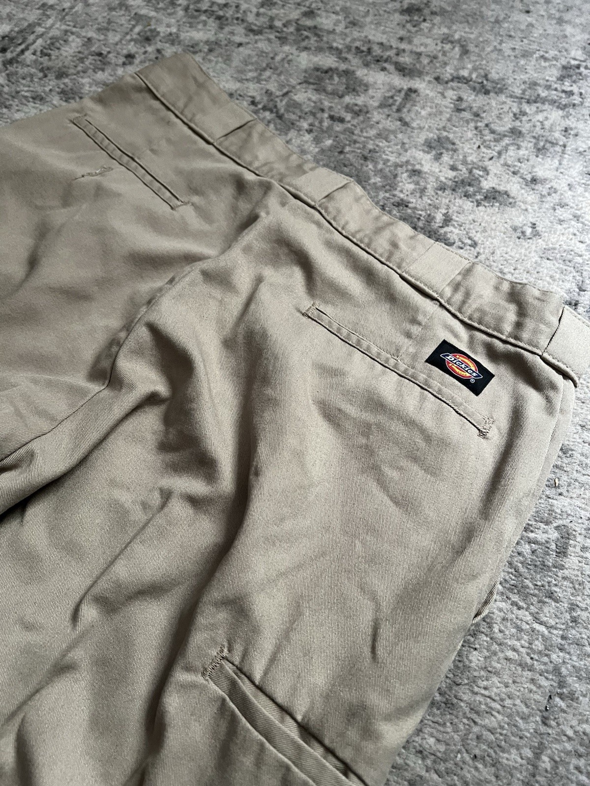 Dickies Pants Relaxed Fit Straight Leg Skater Tan Men’s 34/30