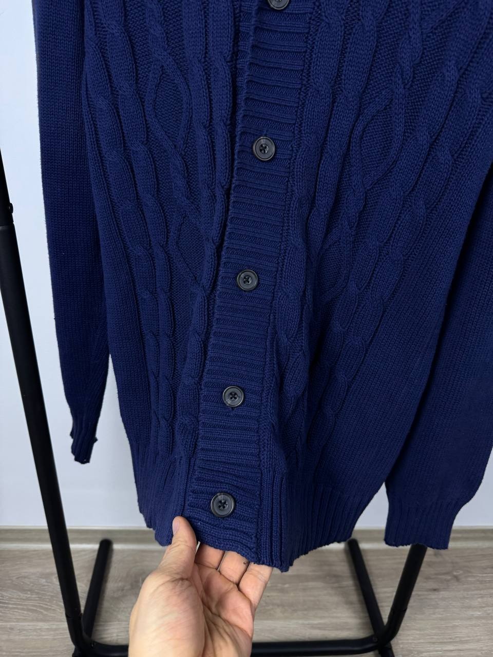 Ralph Lauren Purple Label Heavy Knit Cardigan size L