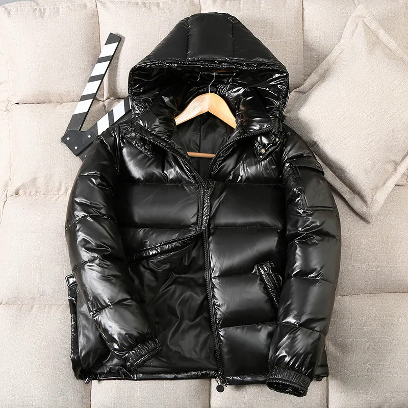 High Quality Outdoor Windproof Parka Thicken Warm Puffer Tops Winter Hooded Shin