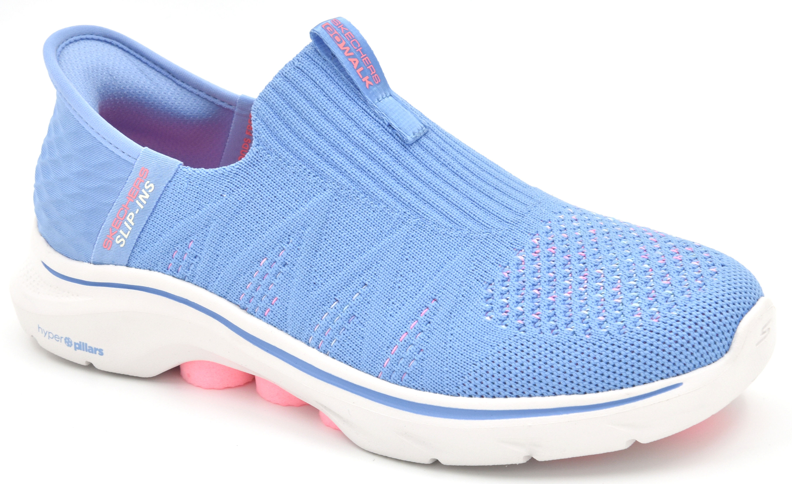 Skechers Women’s Go Walk 7 – City Lights Slip-Ins Sneaker 125222 PRPK