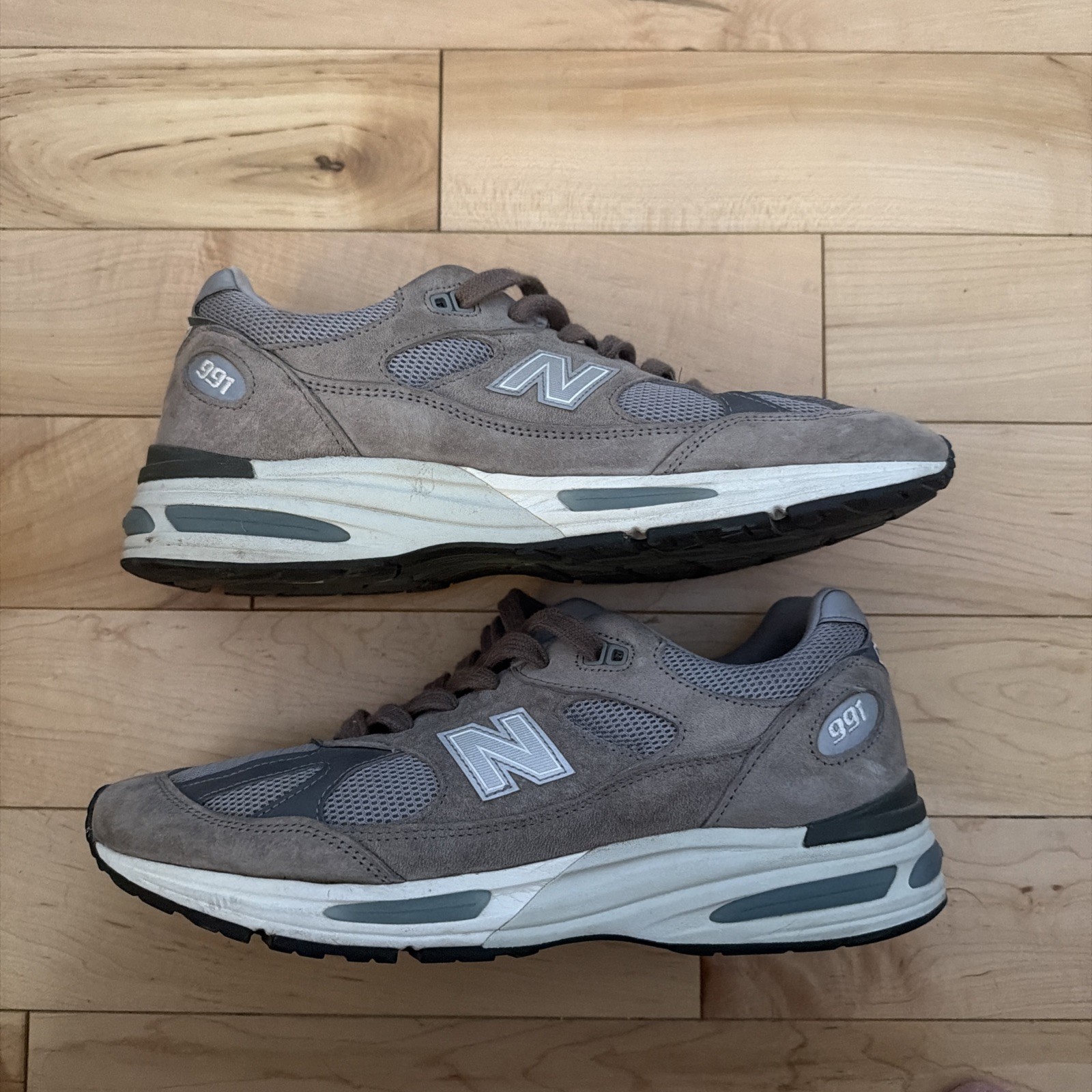 New Balance 991v2 Made in England Rock Ridge Size 10