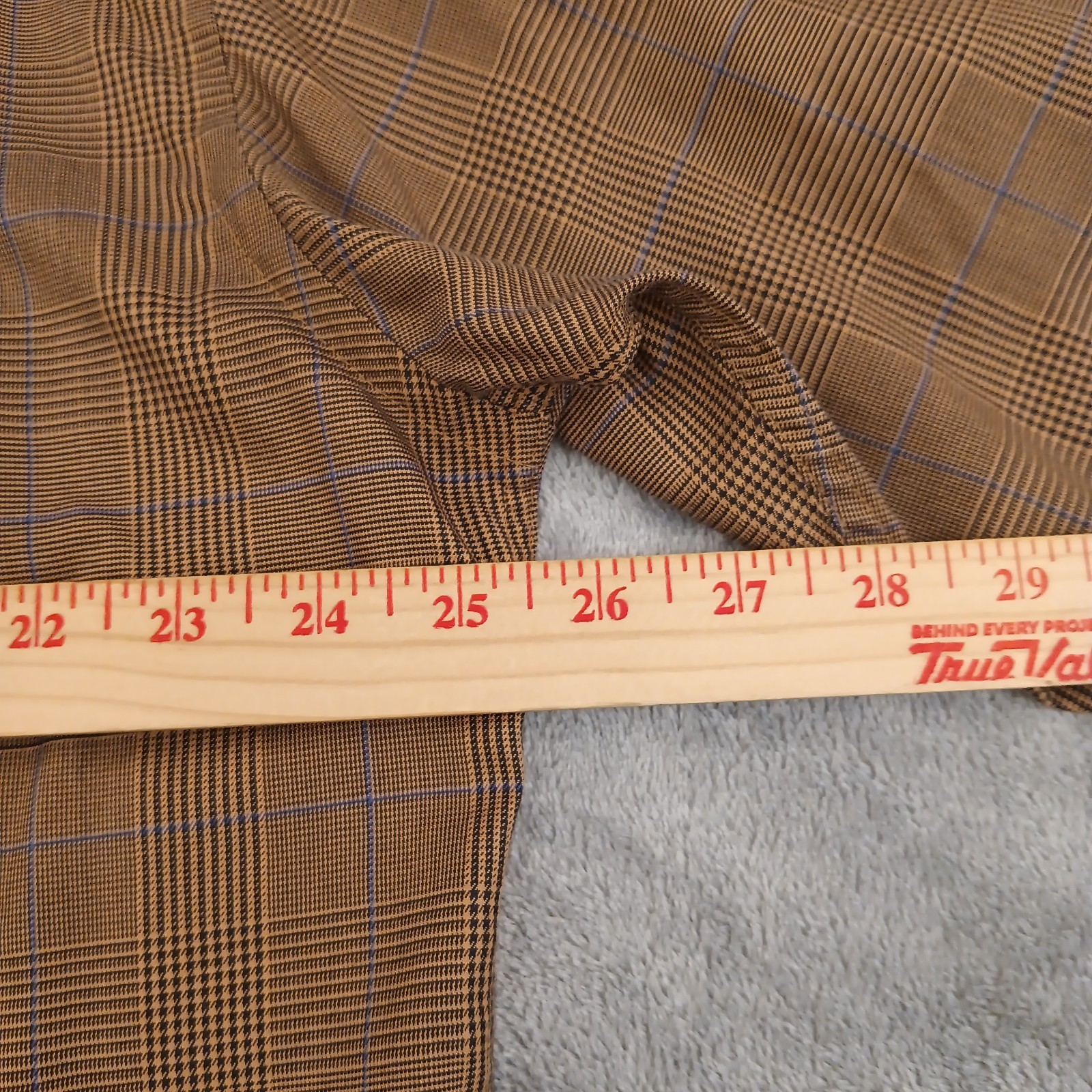 Jos A Bank Shirt Mens Large Orange Plaid Long Sleeve Button Down Cotton