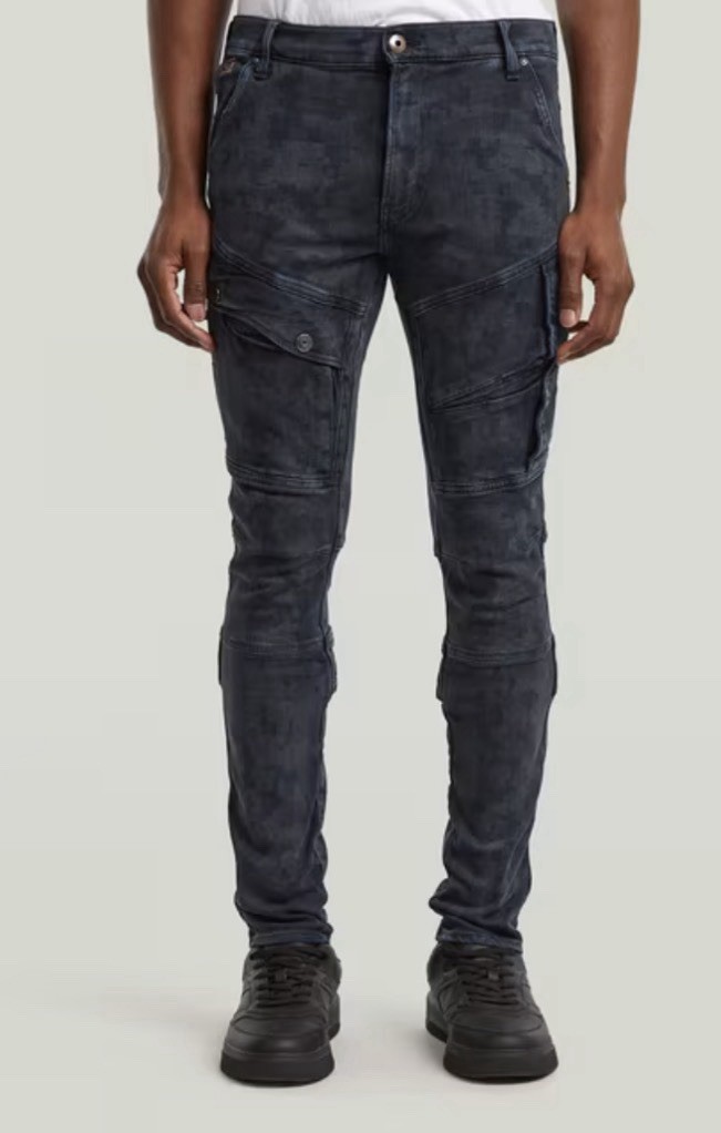 G-Star Raw Airblaze 3d Skinny Jeans Worn In Himalayan Blue Men’s Sz 34X32