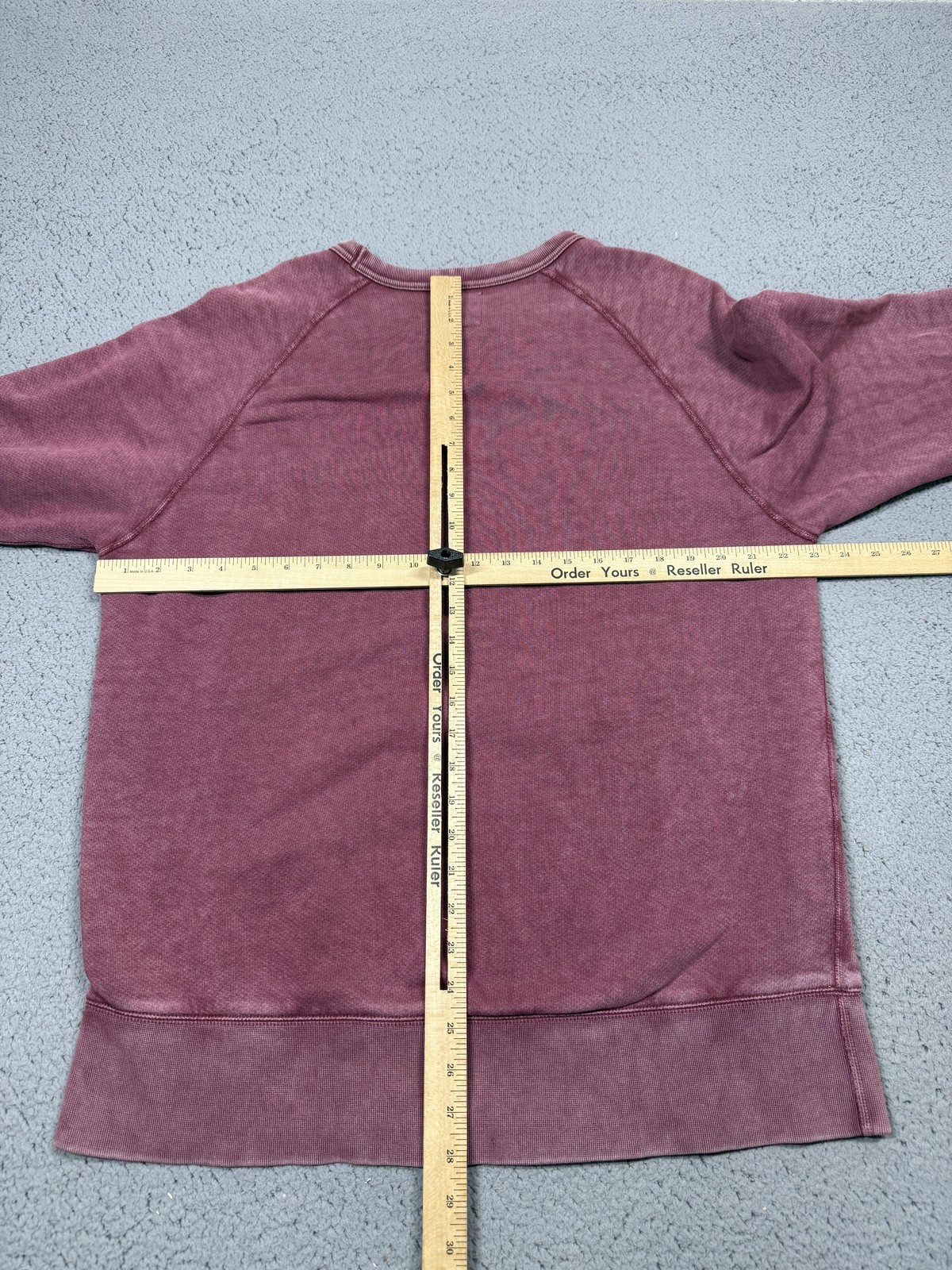 Champion X Todd Snyder Sweatshirt Mens XL Red Fleece Crewneck Pocket Logo