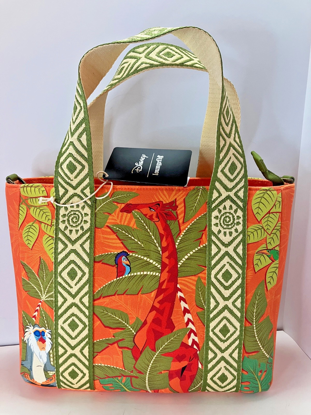EXCLUSIVE Loungefly Lion King Simba Timon Pumbaa Backpack Tote Wallet 3PC NWT