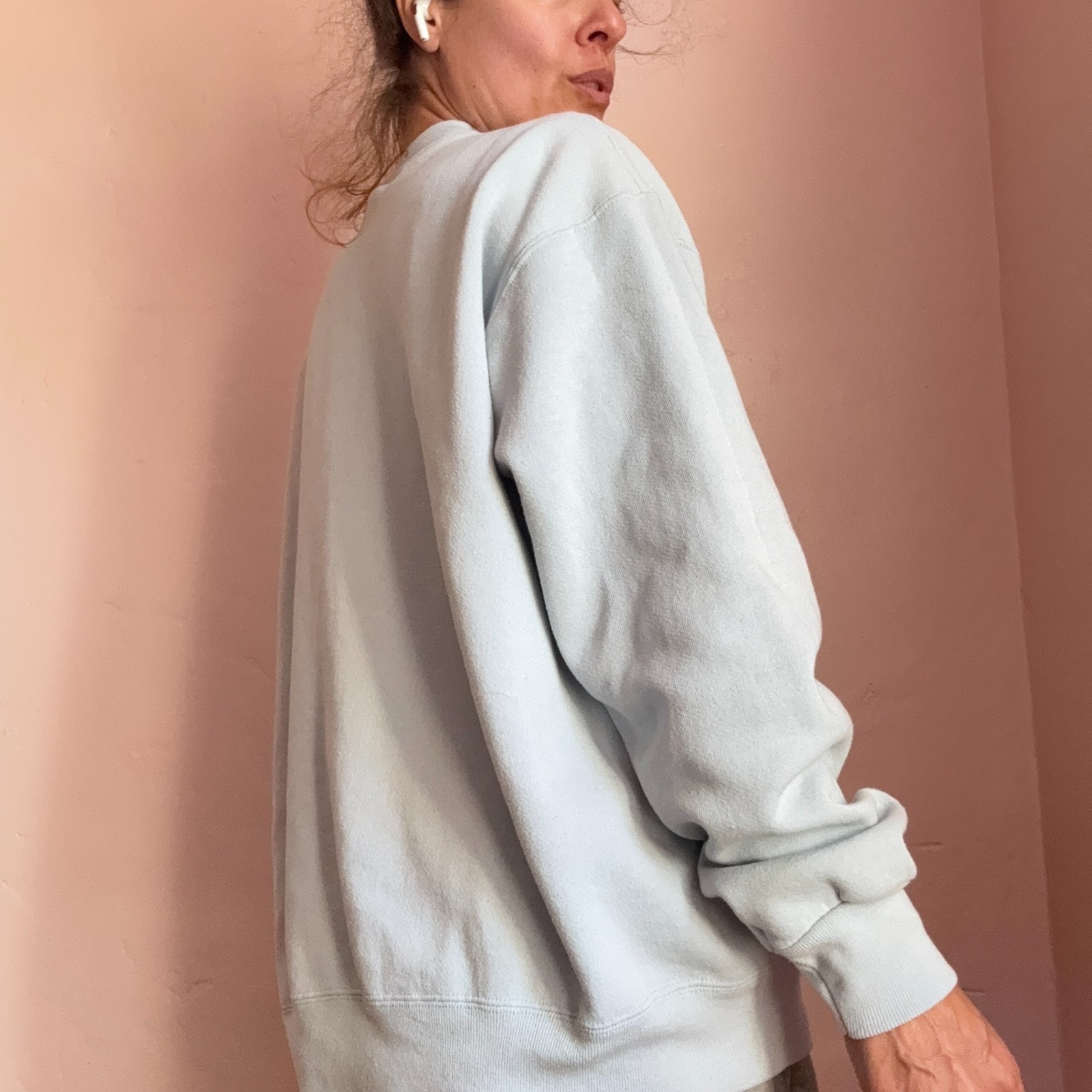 Vintage 90s Los Angeles Sweatshirt XL California Palm Tree Graphic Tultex USA