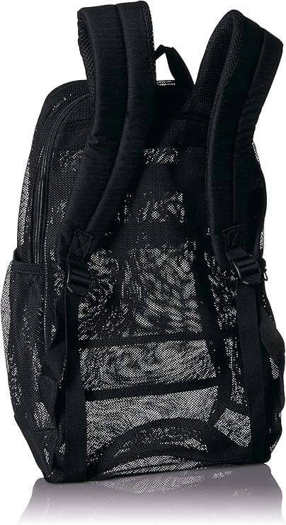 Nike Brasilia Mesh Backpack 9.0, Black White Sz Misc BA6050-010