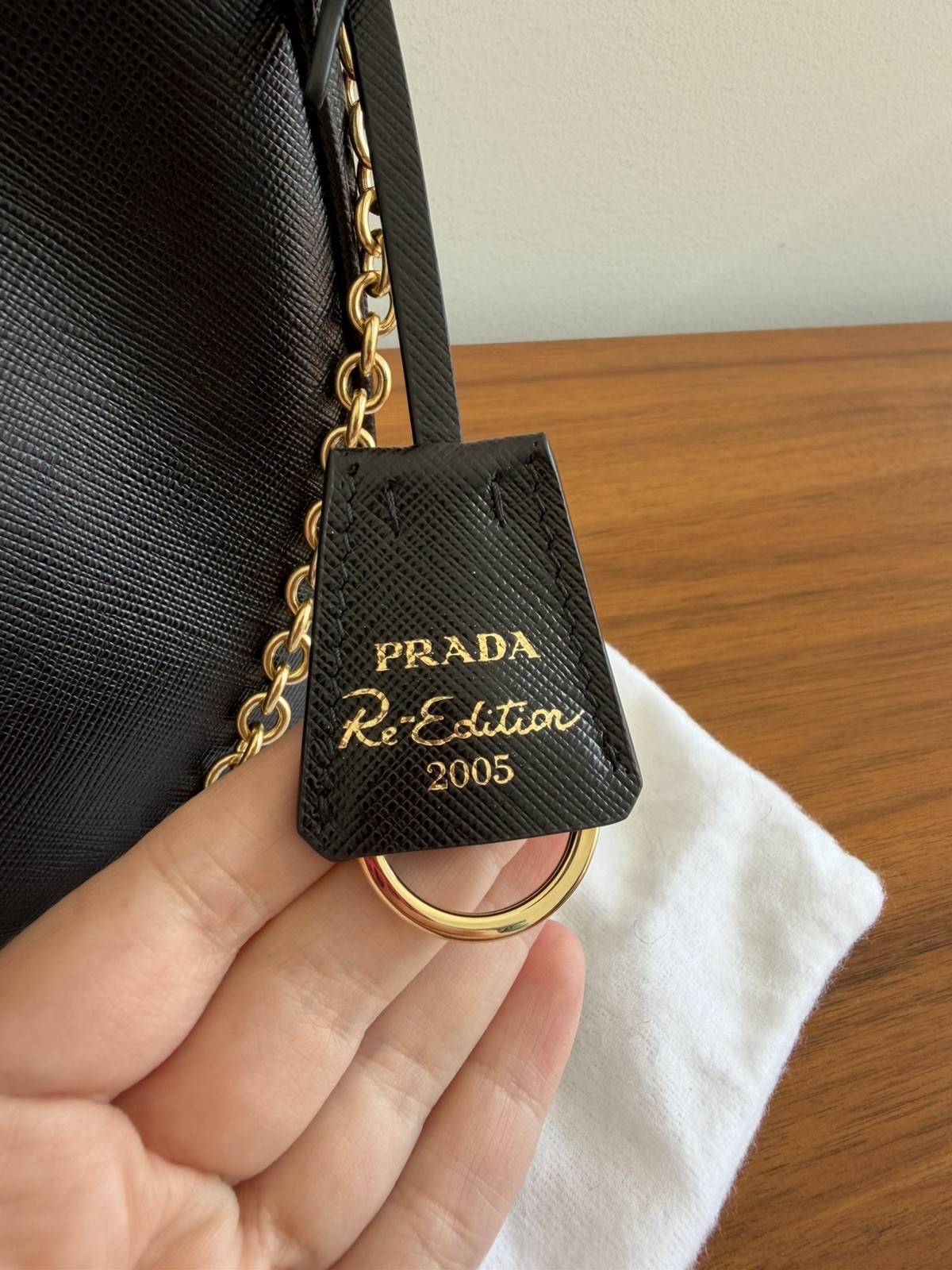 Prada Re-Edition 2005 Saffiano Leather Bag