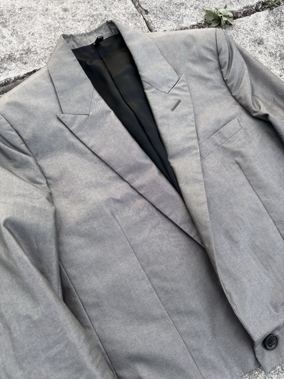 Dior Homme Ss05 Untitled By Hedi Slimane Cropped Blazer –