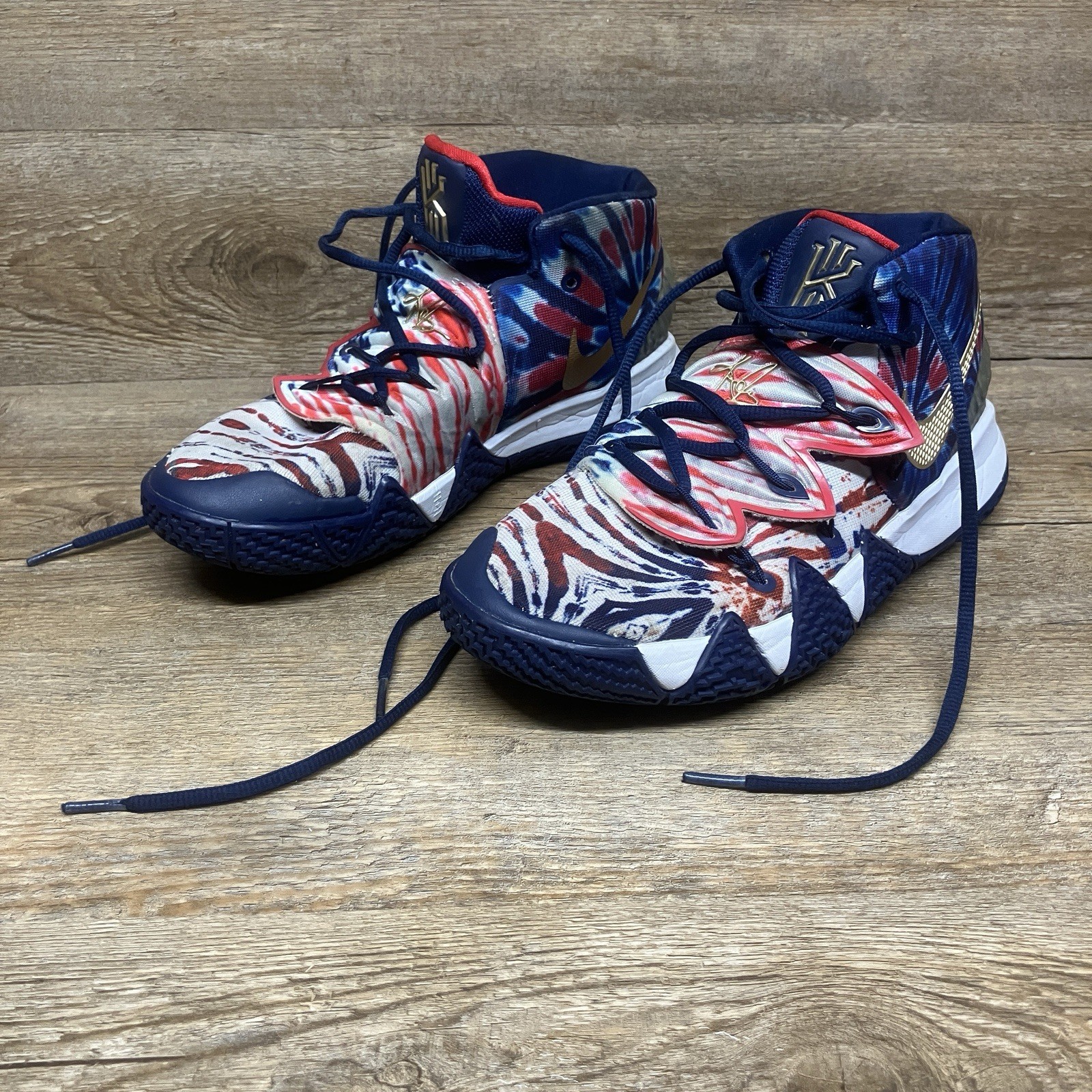 Nike Kybrid S2 “What The USA” 2020 Men’s Size 8 Basketball Shoes CQ9323-400